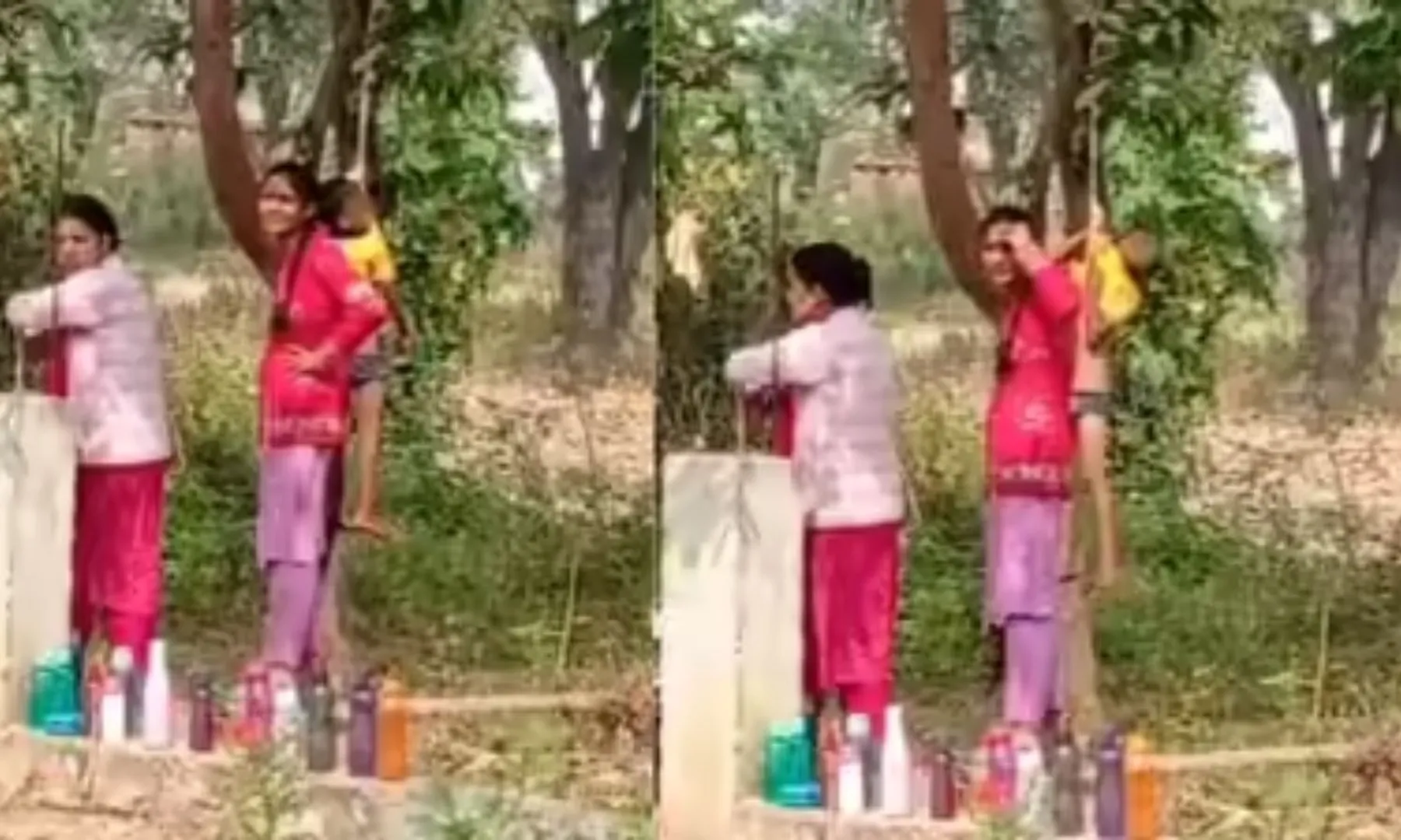 Chhattisgarh: 4-year-old hung from tree for not doing homework 