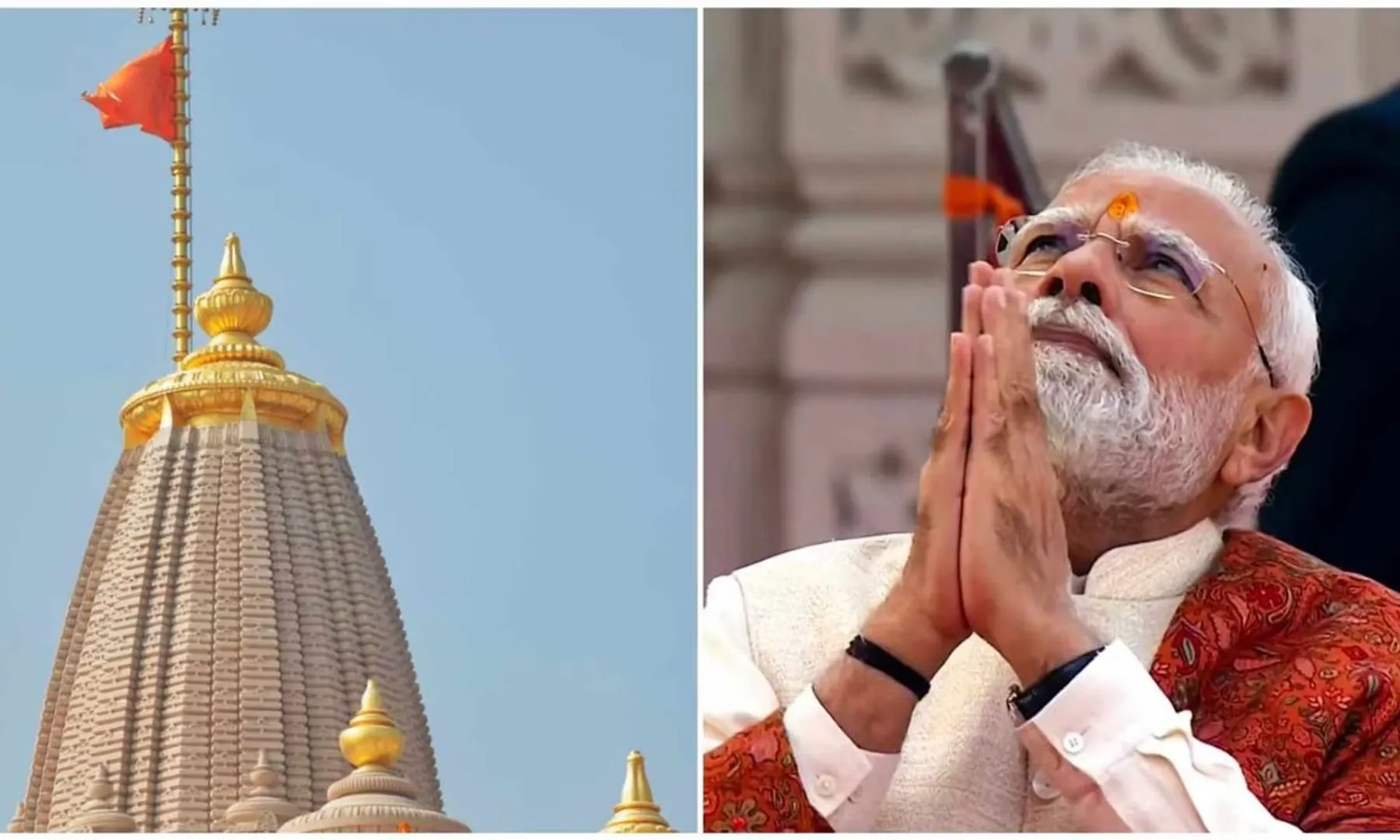  Ram Mandir officially completed after 500 years; PM Narendra Modi hoists flag on top 