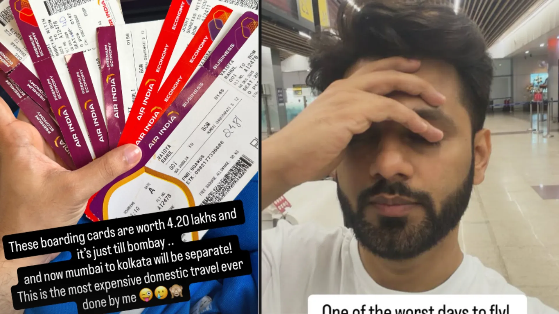  Rahul Vaidya spends Rs 4.2L amid IndiGo crisis; other celebs share experiences too 