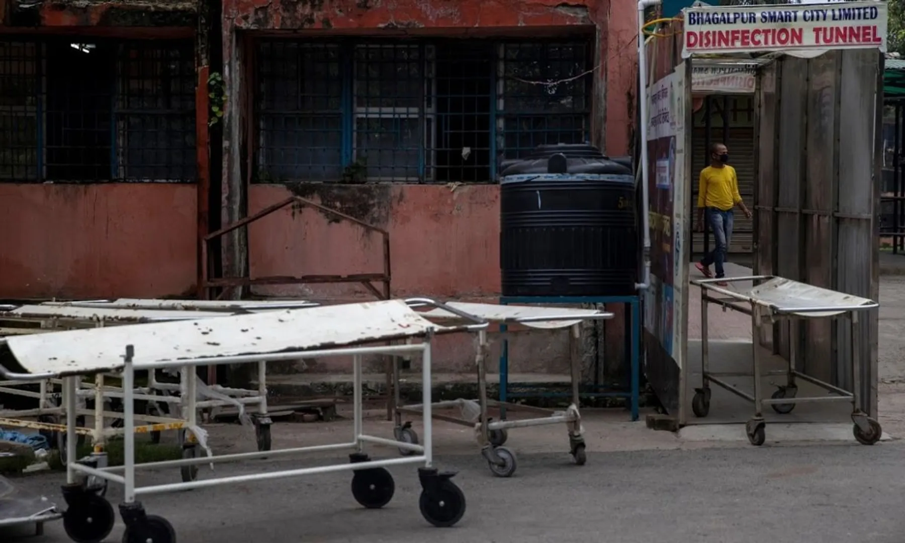 Denied an ambulance, Bihar man pushes mother’s body on stretcher for 2 km to reach home