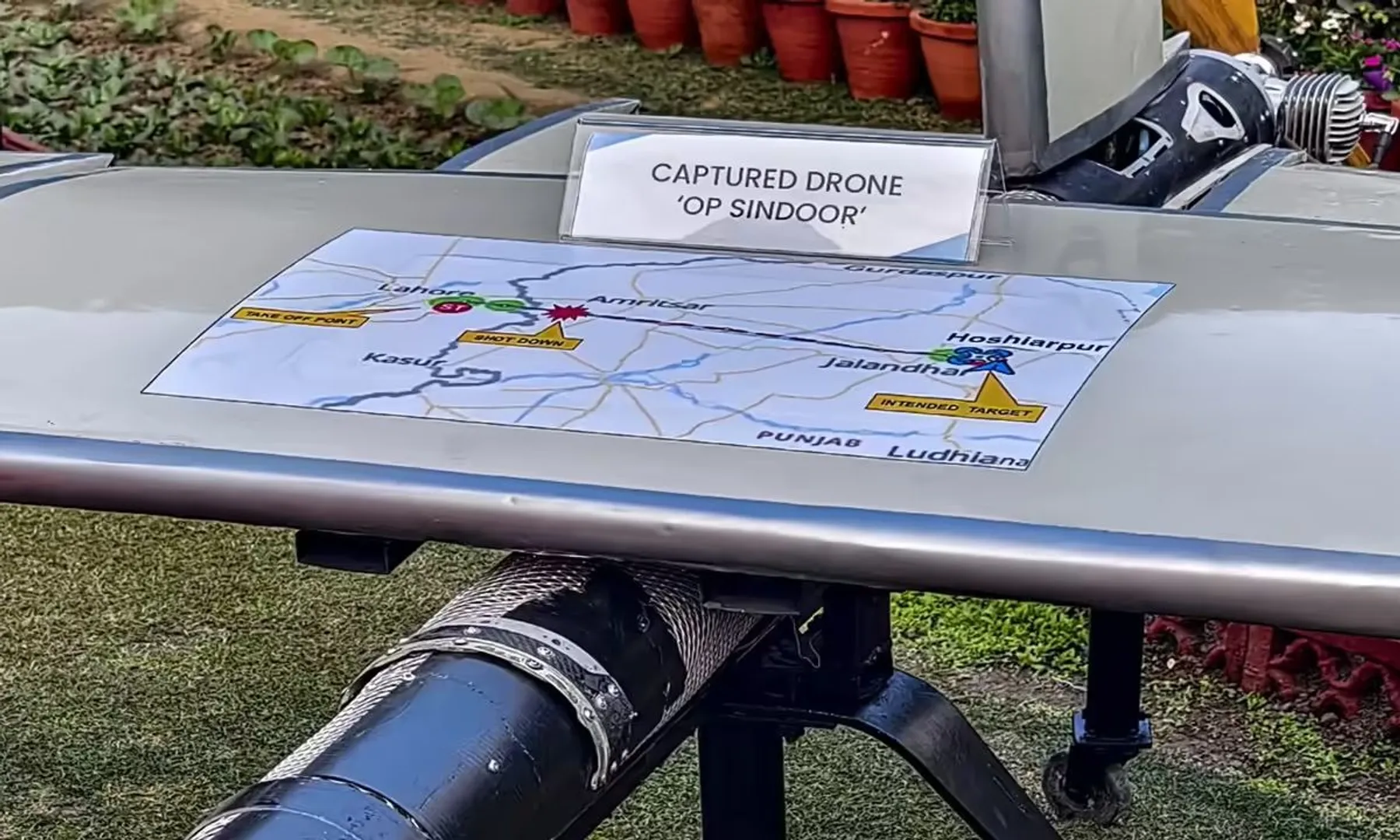  Indian Army releases video of Turkey-made drone brought down in Operation Sindoor 