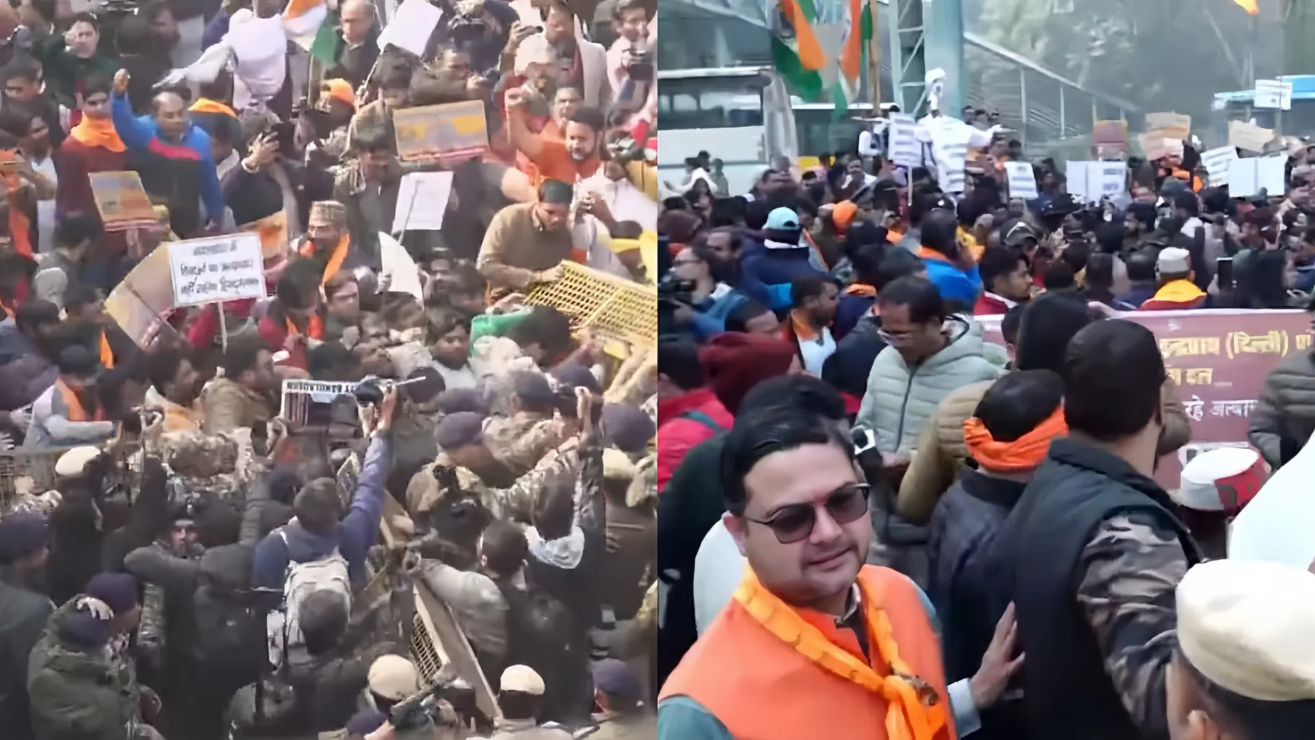  Protest erupts outside Bangladesh High Commission in Delhi over Hindu man’s killing 