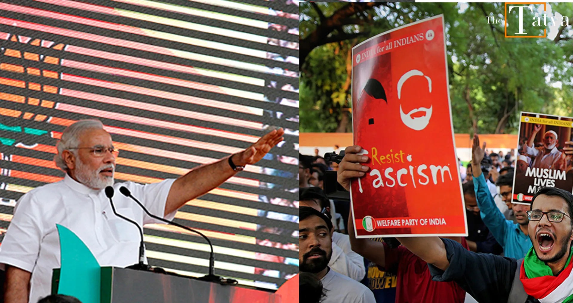 Indian urban youth need to understand that if they're able to raise their voice against 'Fascism', then it's not really fascism