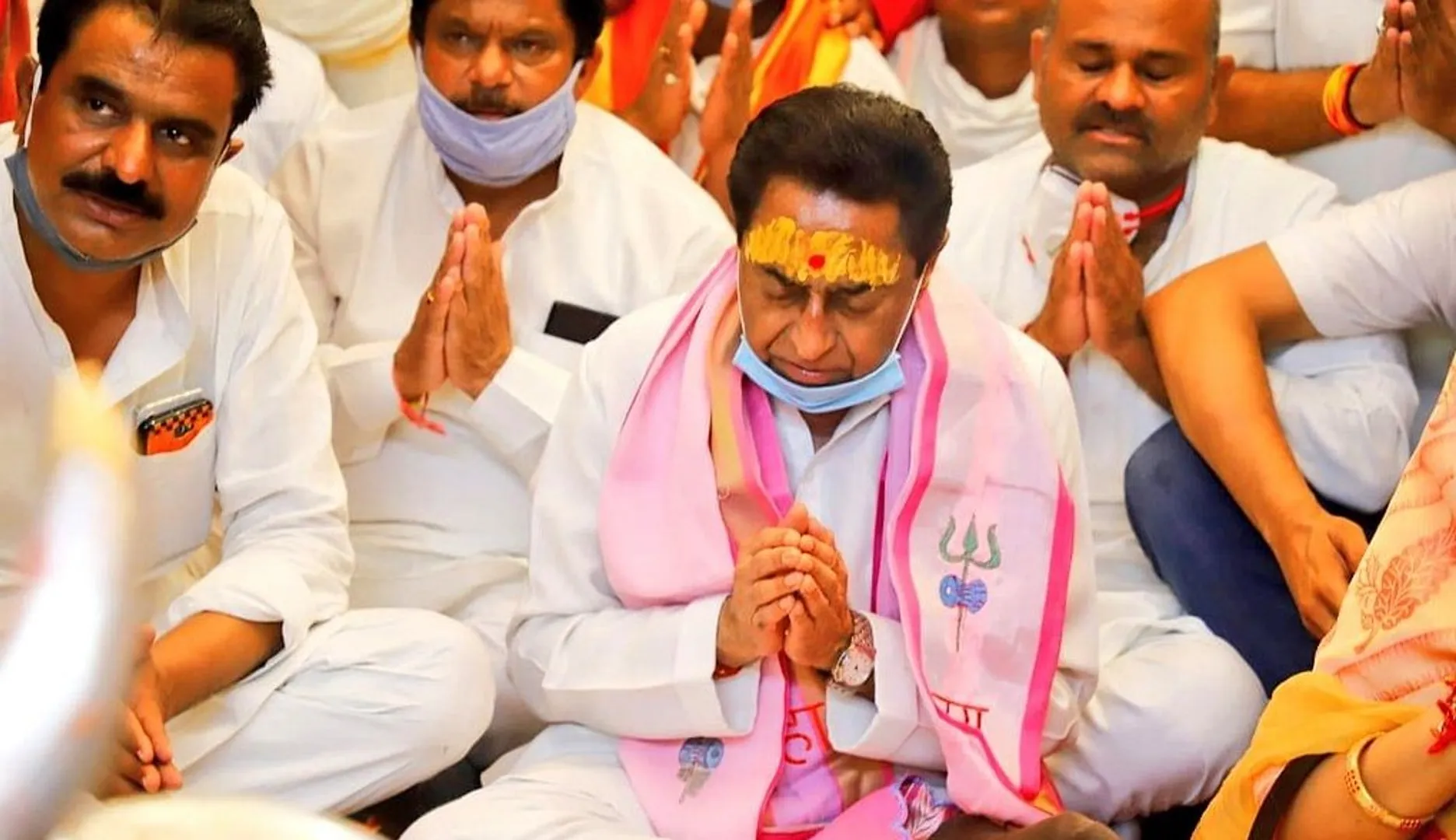 Congress leaders now organizing religious functions ahead of Bhoomi Pujan, earlier doubted the existence of Lord Ram