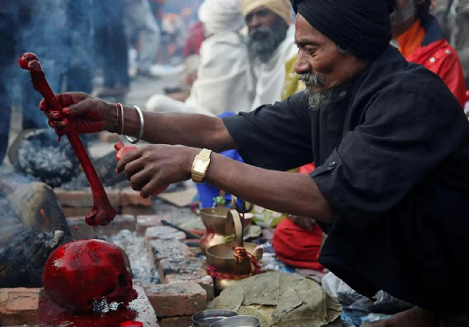 ‘That’s what god wants me to do’: MP Man beheads wife in front of children as sacrifice to appease god, buries in ‘Puja room’