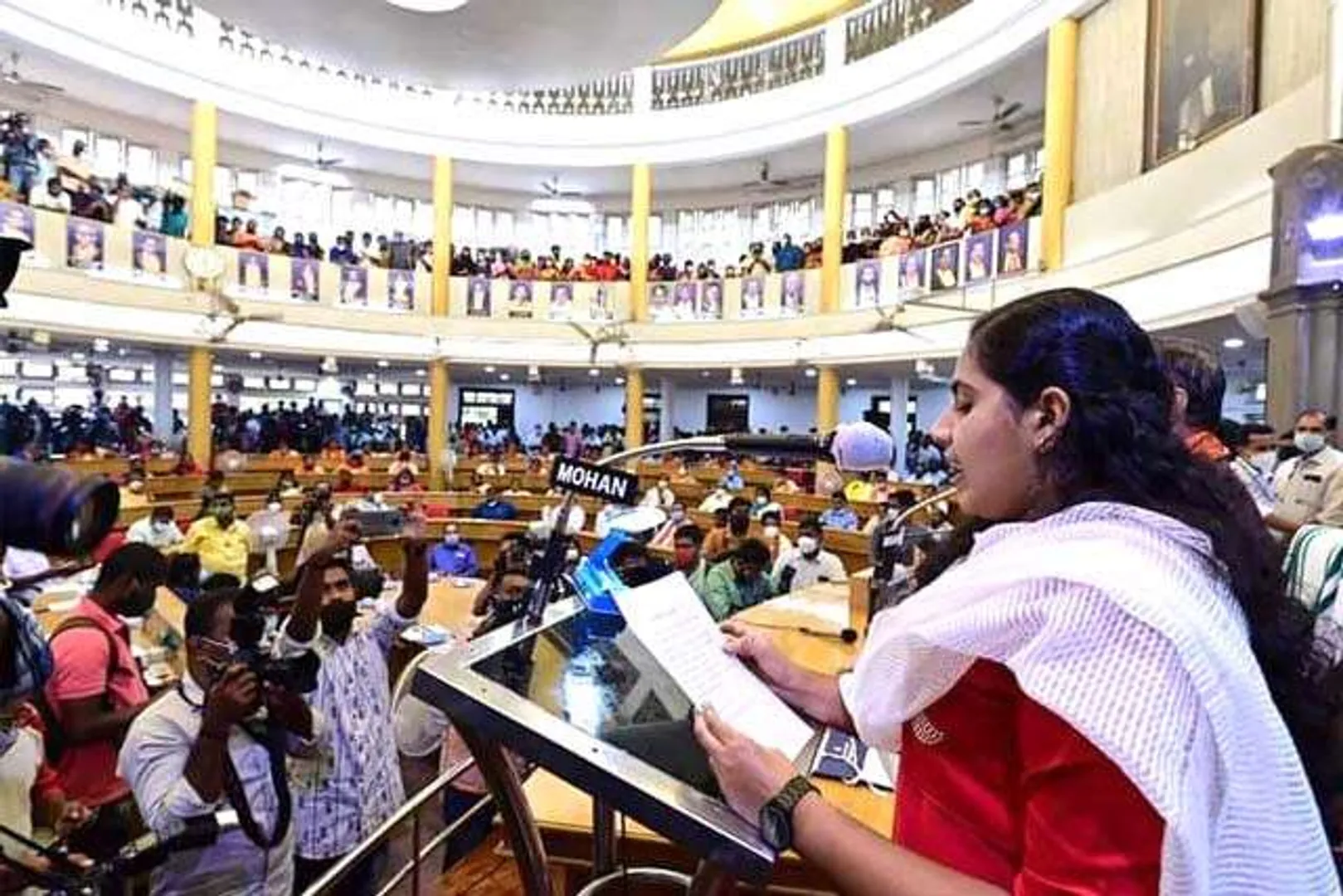 21-year-old College student Arya Rajendran becomes India’s youngest mayor in Kerala