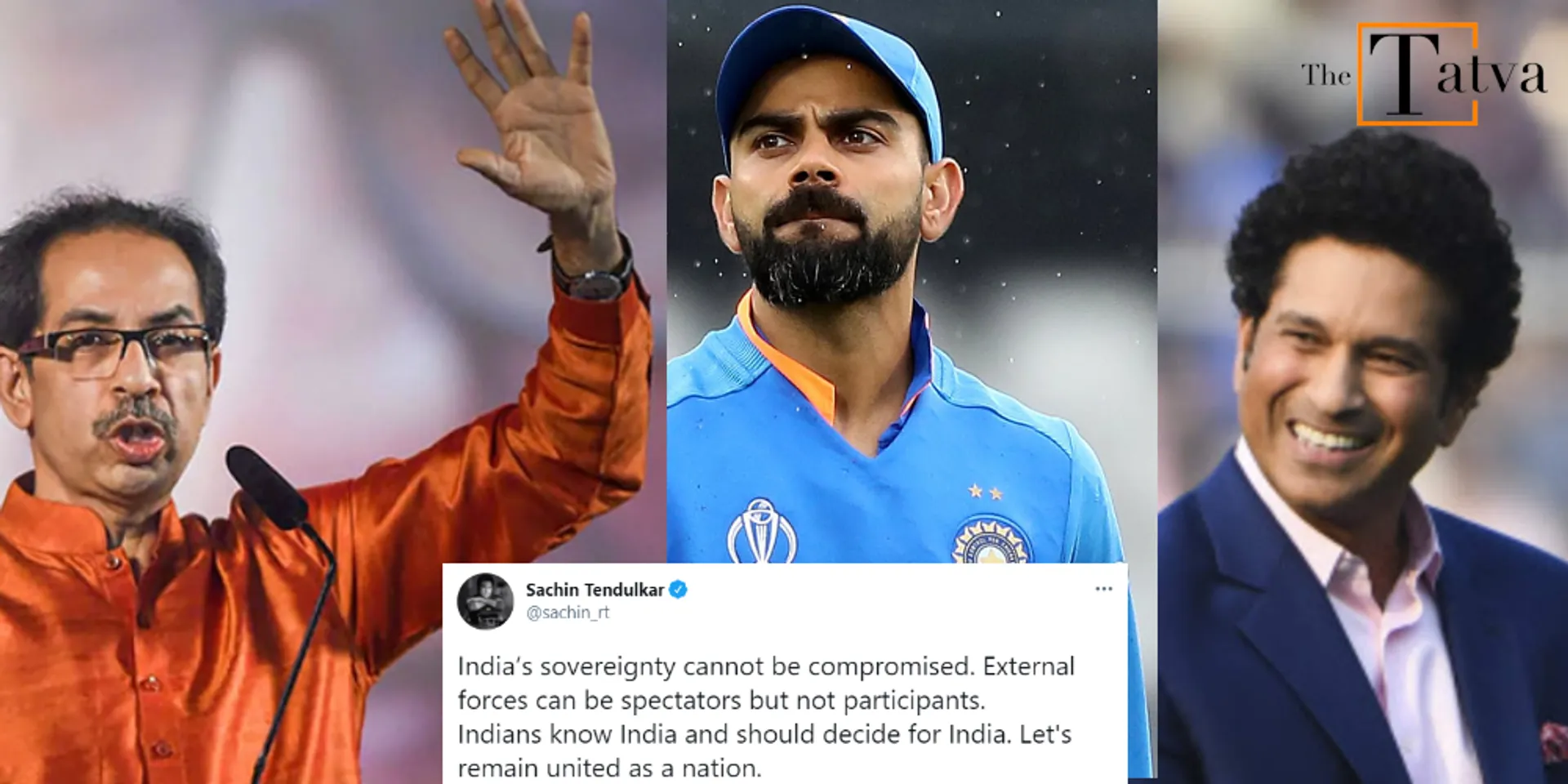 Maharashtra Government to investigate Sachin and others who tweeted in support of country