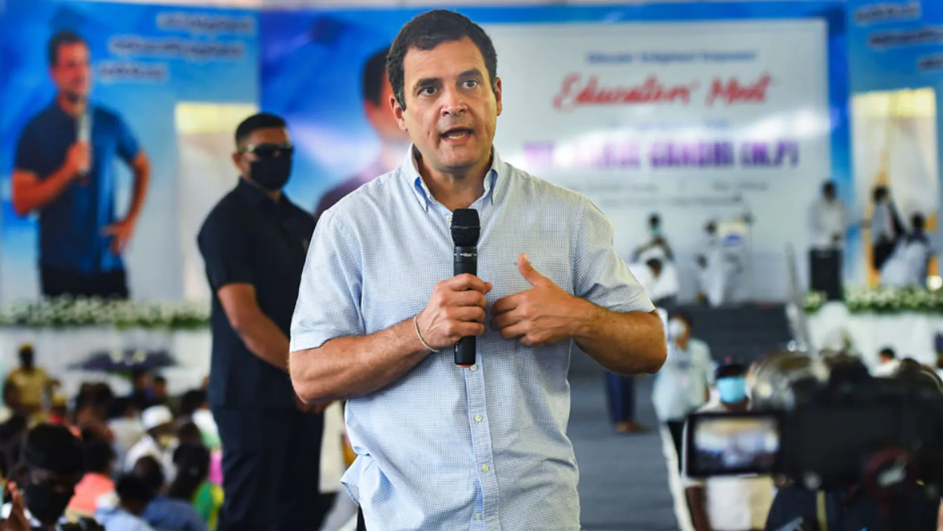 Democracy is dead in India, new education policy is a ‘weapon to communalise’: Rahul Gandhi attacks centre while in Tamil Nadu