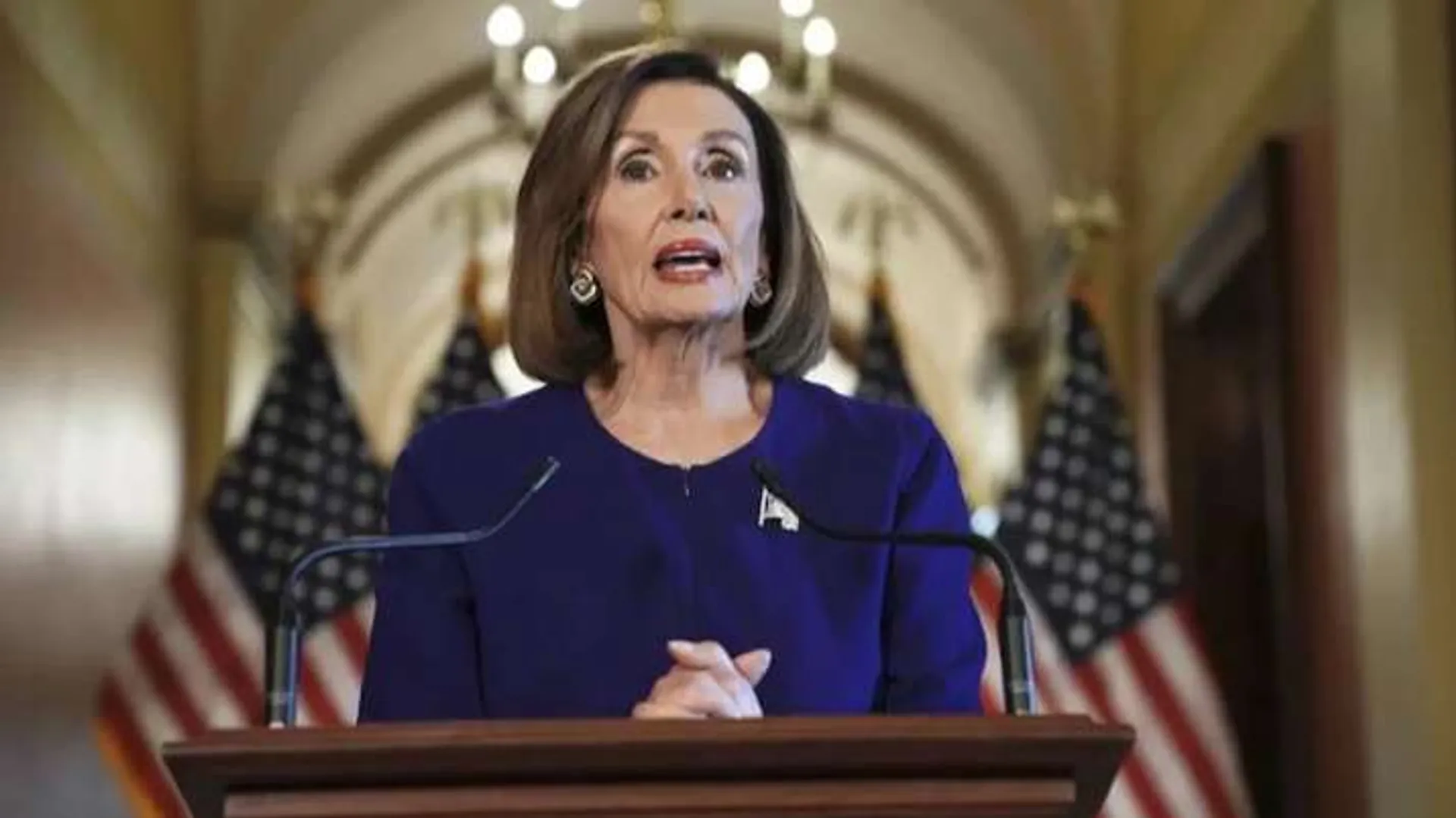 Nancy Pelosi requesting world leaders to boycott Winter Olympics in Beijing