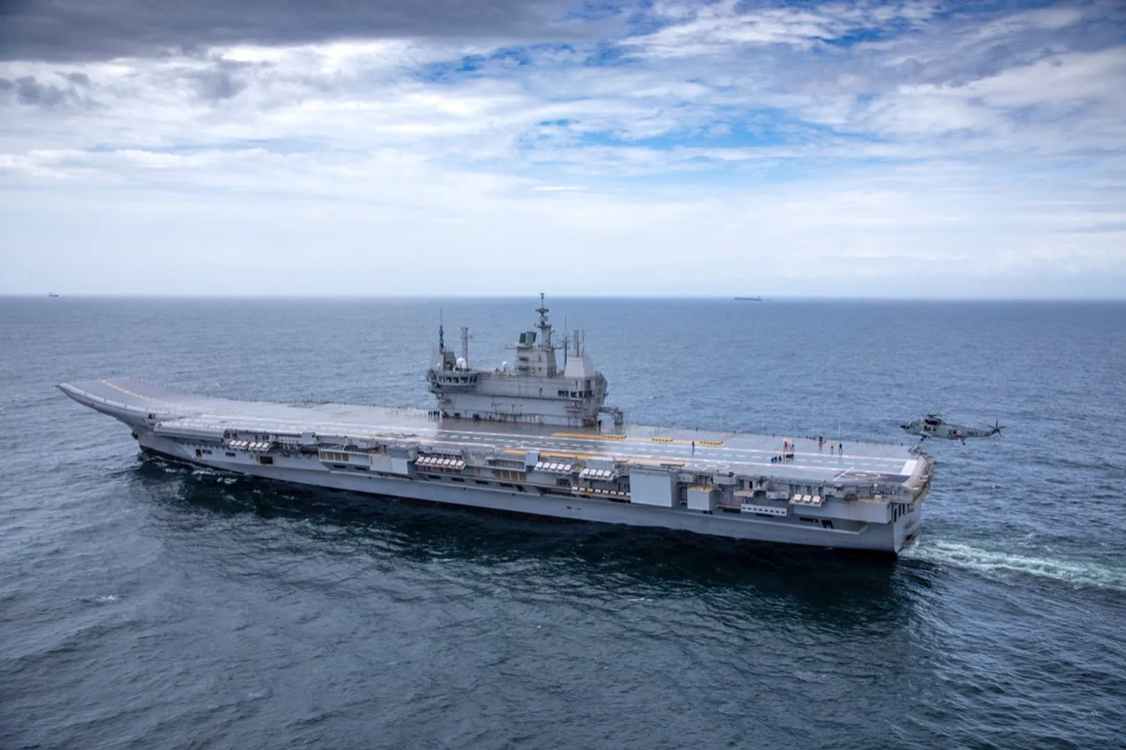 Indigenisation in Indian Armed Forces reaches another level, as IAC 'Vikrant' completes five-day sea trial