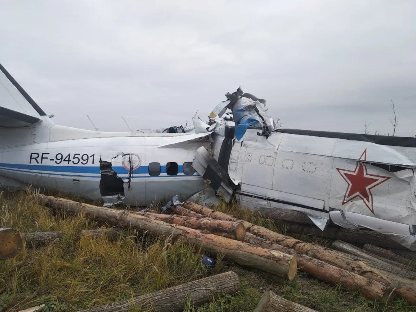 Plane carrying parachutists crashes in Russia's Tatarstan; 16 dead