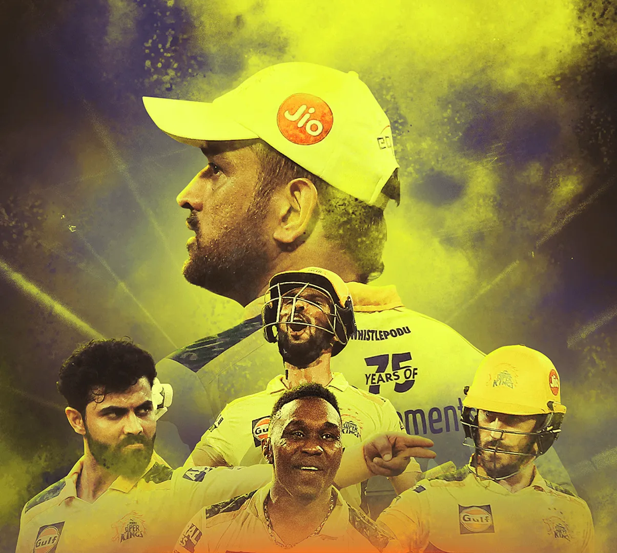 Dhoni leads Chennai Super Kings to their Fourth IPL Trophy