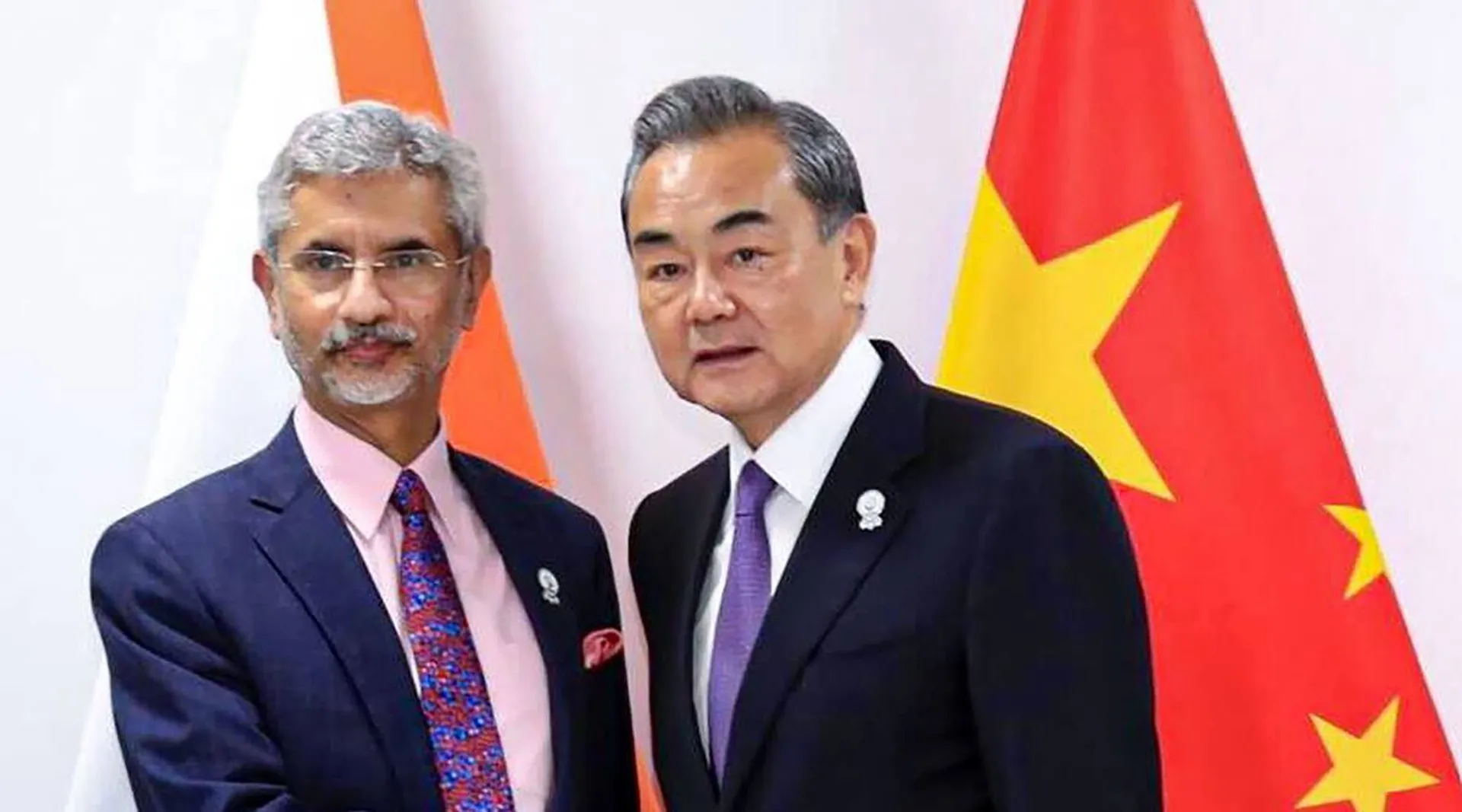 Chinese Foreign Minister Wang Li meets External Affairs Minister Jaishankar