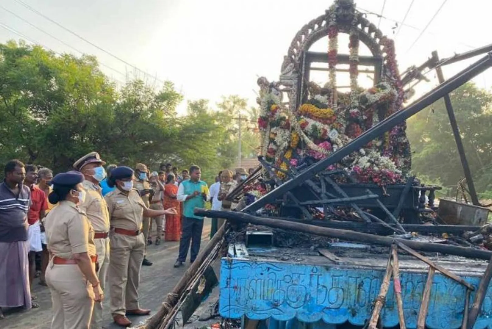 Tamil Nadu: 11 electrocuted as temple chariot procession entangles with live wire