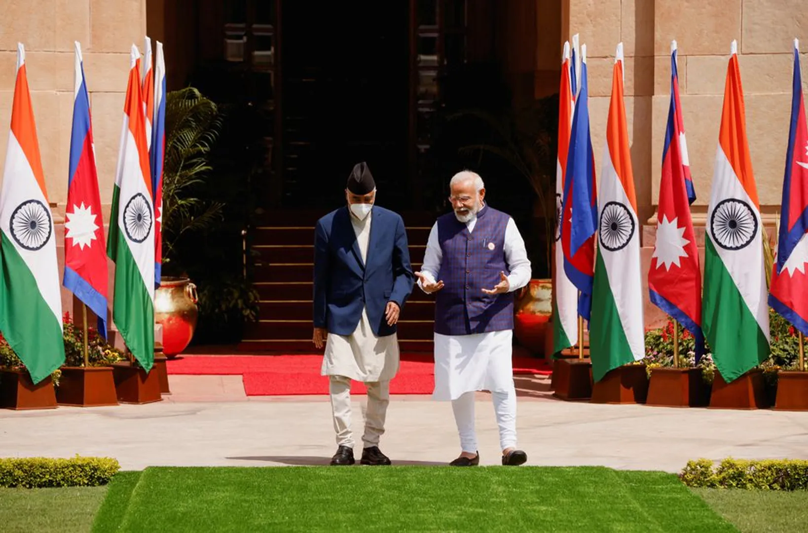 Indian and Nepalese PM meet: India-Nepal Rail link, launch RuPay payment system and Power Projects