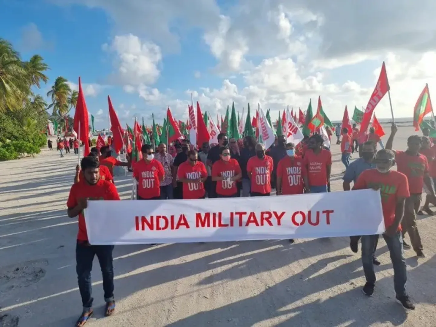 Maldives bans all forms of Anti-India Protests
