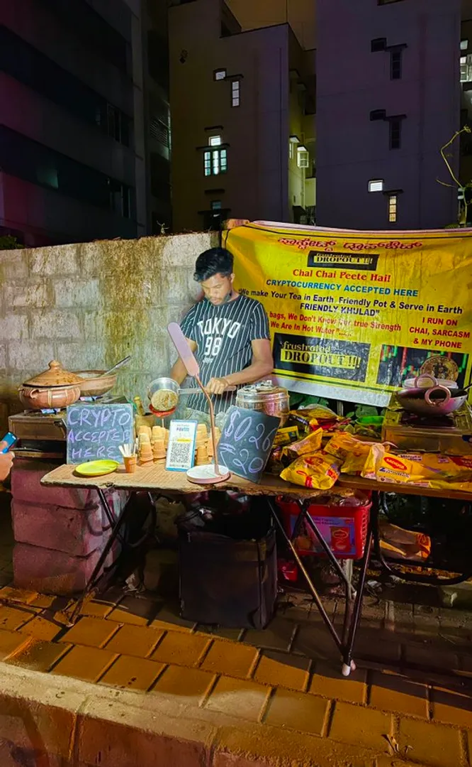 From Bitcoin to Ethereum, Bengaluru roadside tea shop accepts cryptocurrency as payments, Netizens hail 'Digital India'