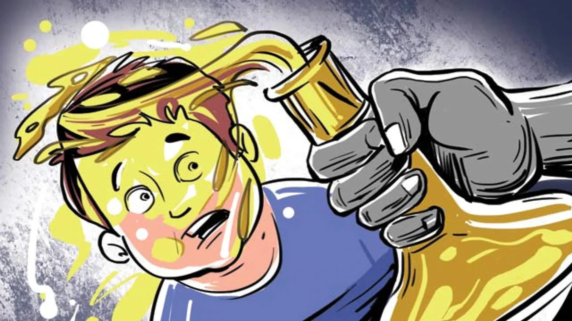 Now even men are prone to acid attacks
