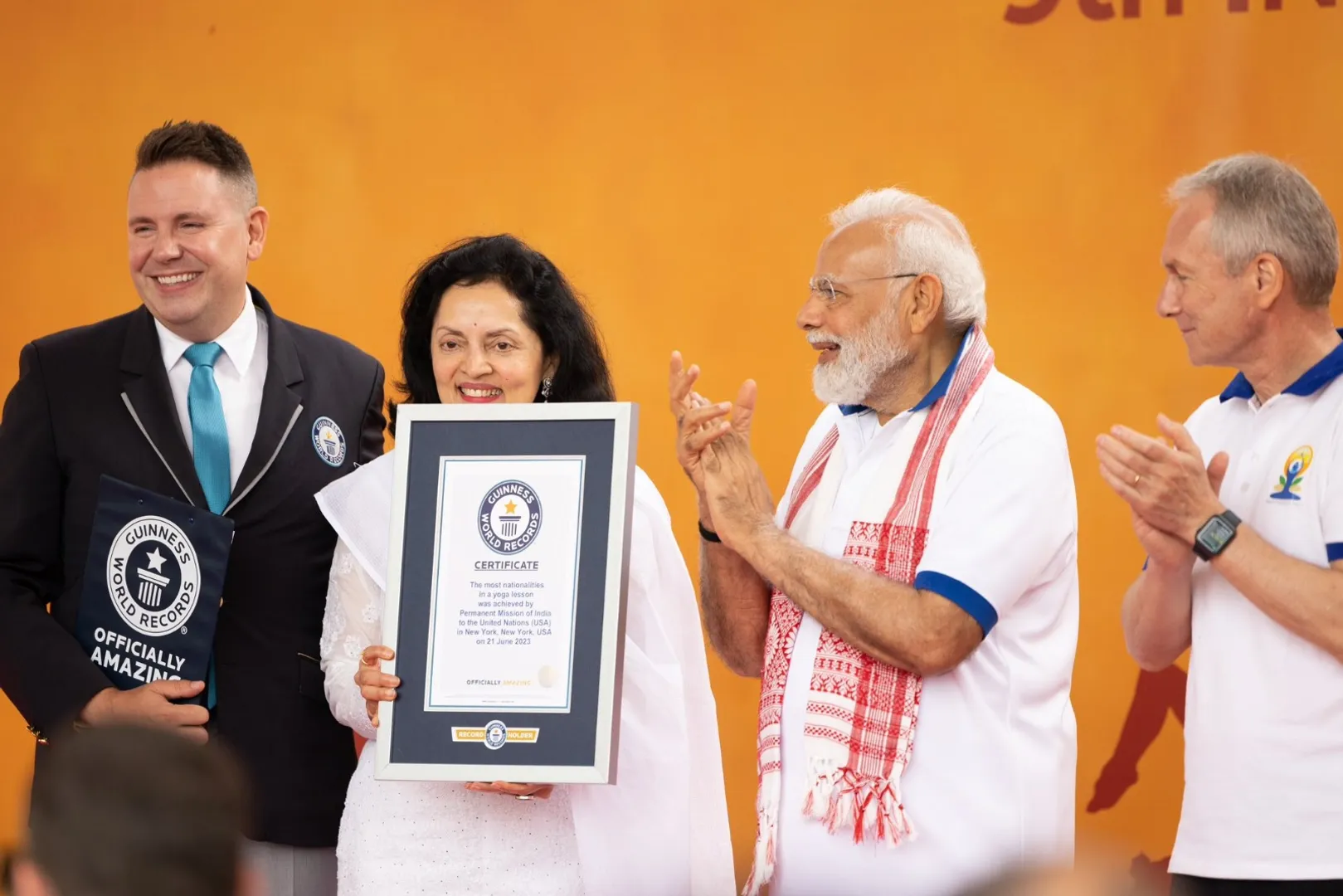 PM Modi's yoga event at UN sets Guinness World Record for most nationalities participating