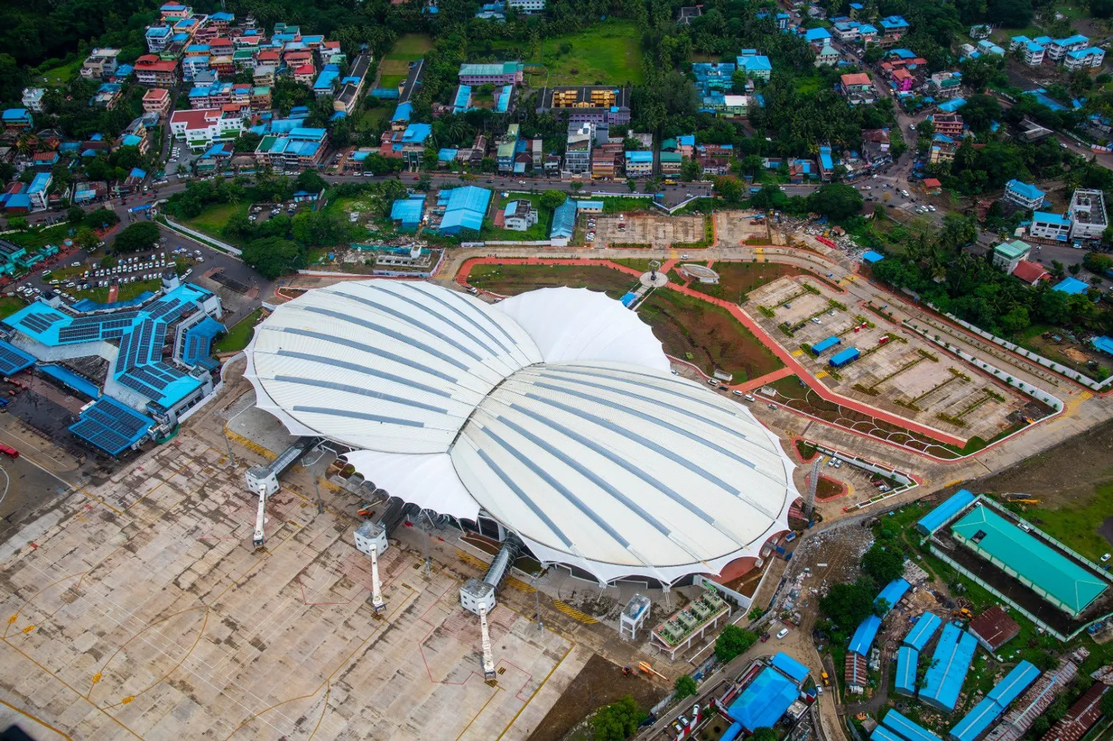 State-of-the-art 'shell-shaped' terminal at Andaman & Nicobar's Veer Savarkar airport unveiled by PM Modi