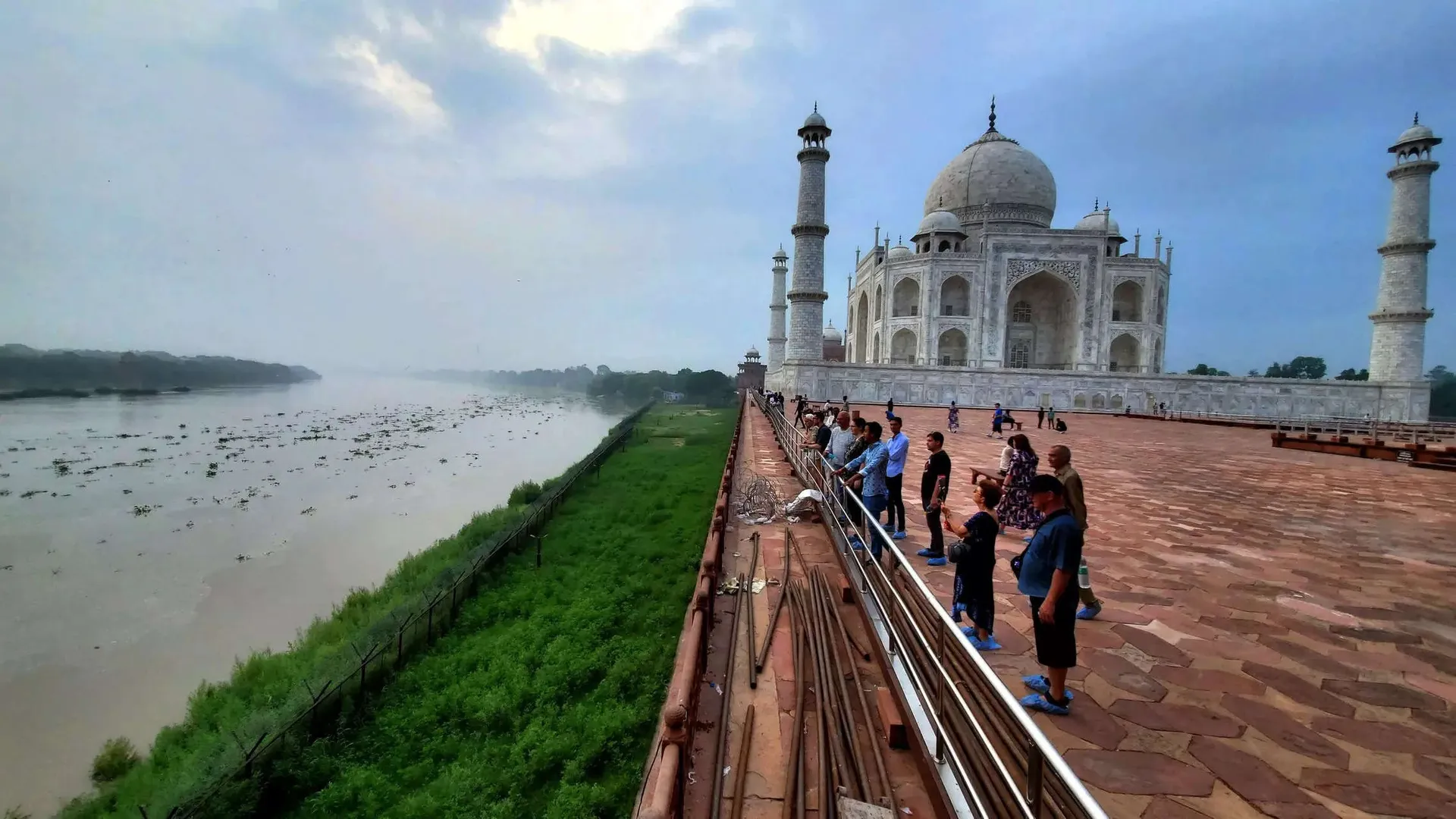 First time in 45 years: Taj Mahal faces unprecedented threat as Yamuna water reaches its walls