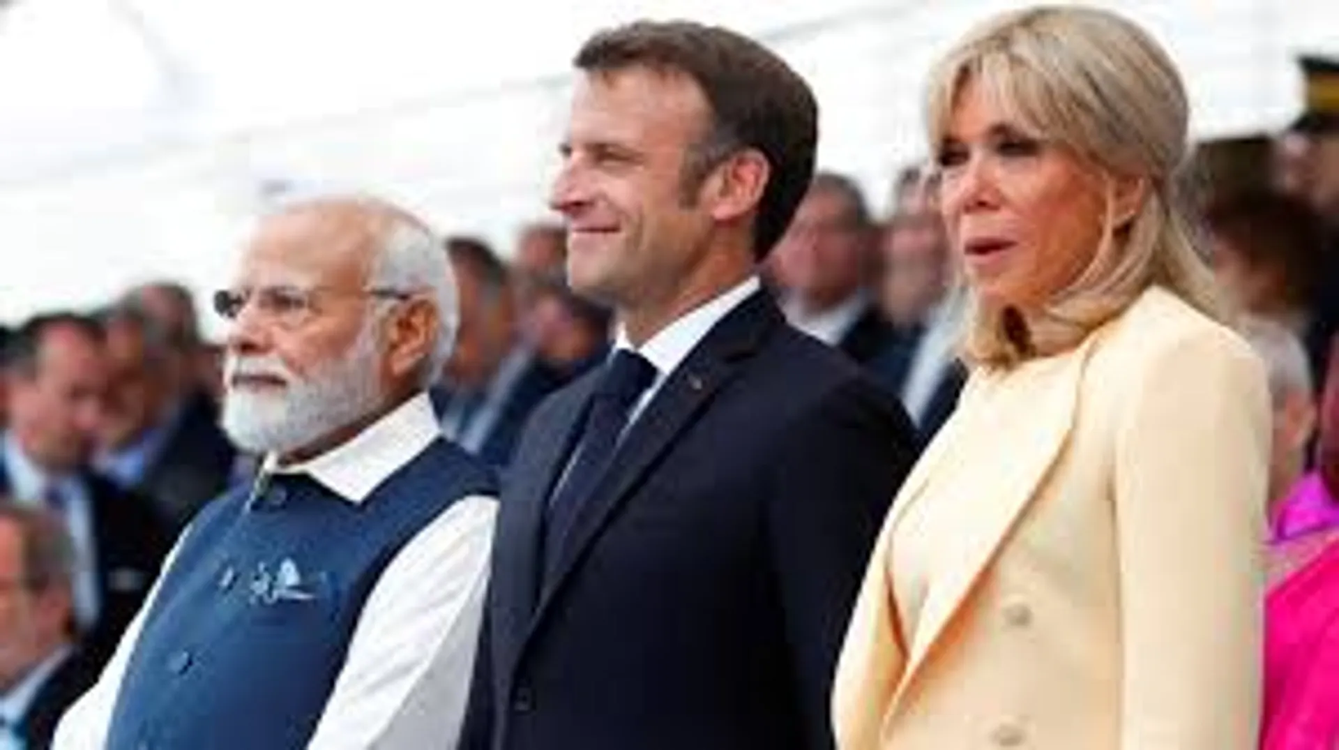 PM Narendra Modi participates in the Bastille Day parade as Guest of Honour