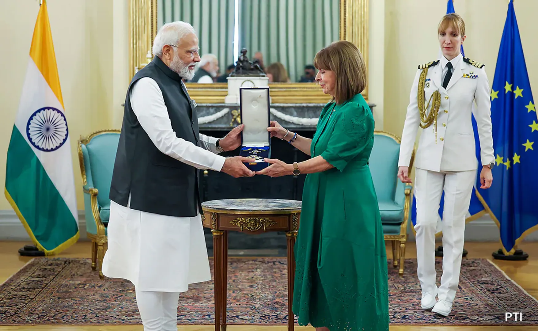 Greece honours Prime Minister Modi with top award: Grand Cross of the Order of Honour