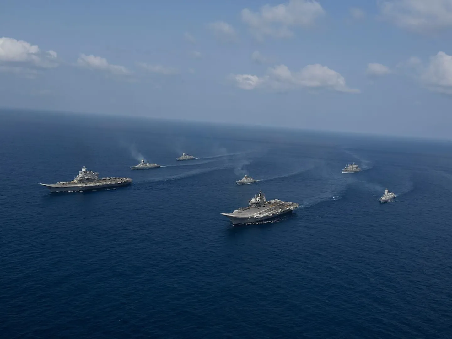 Top navy officers will review the state of maritime security at a 3-day Delhi conclave
