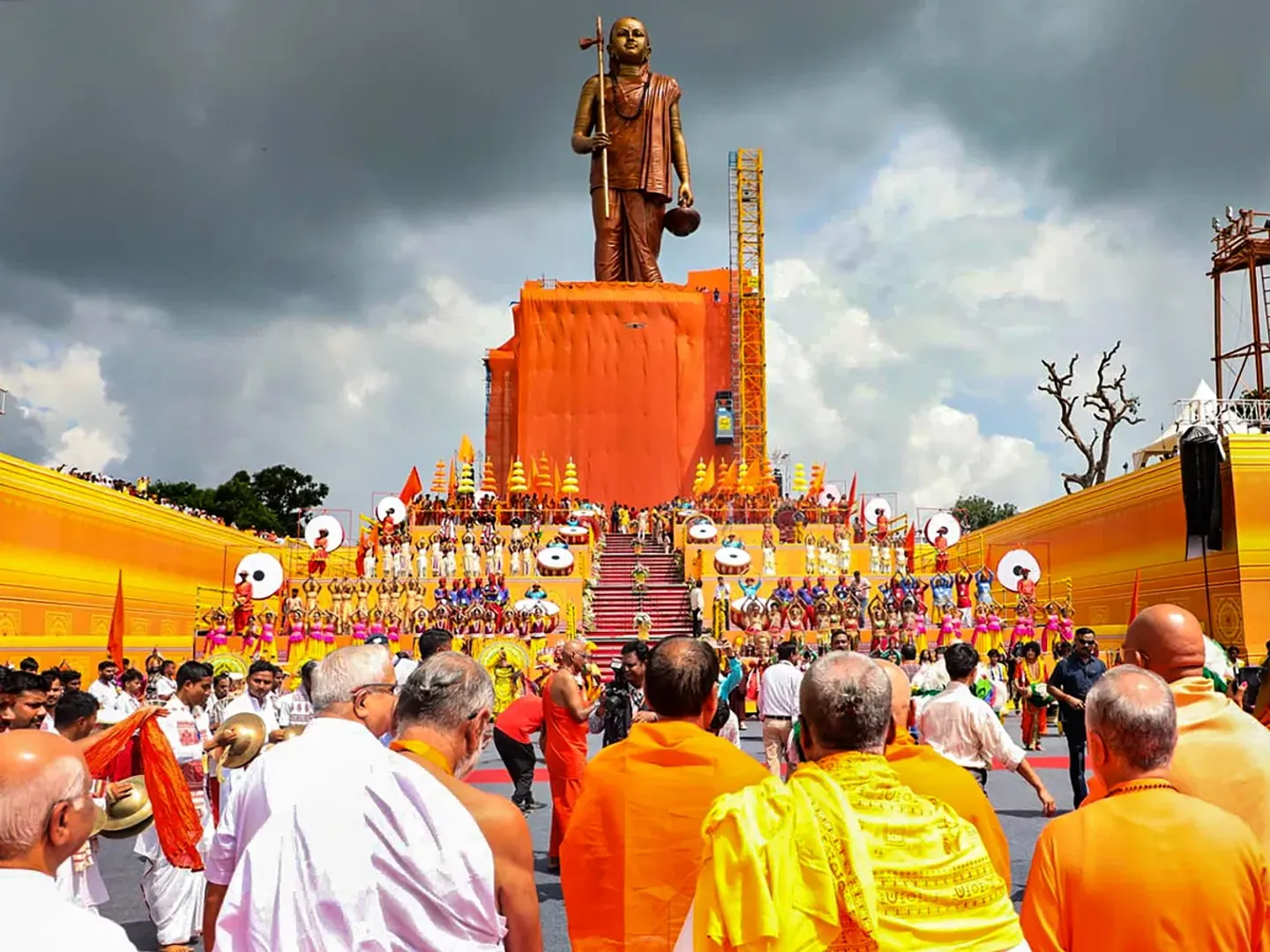 Adi Shankaracharya's 108-foot tall statue unveiled