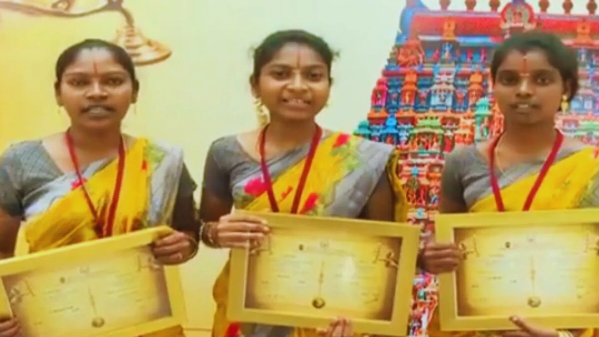 Three women to become temple priests in Tamil Nadu, first such move for inclusivity