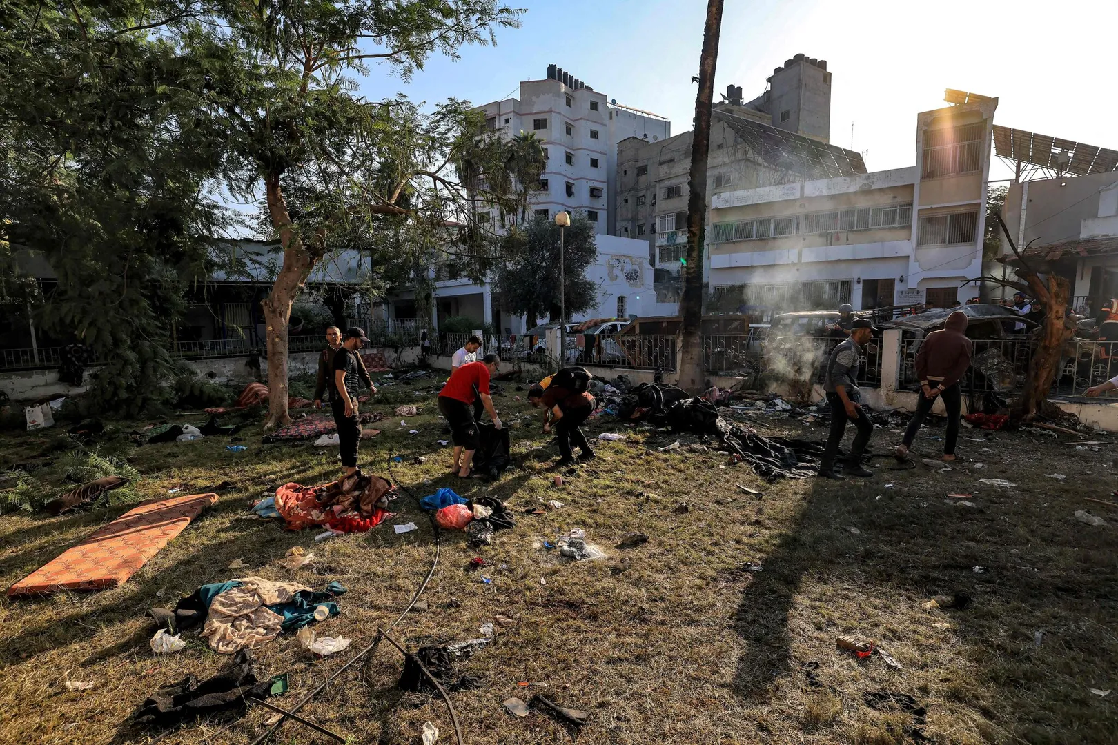 Israel and Hamas point fingers over Gaza hospital tragedy, 500 lives lost, sparking widespread protests
