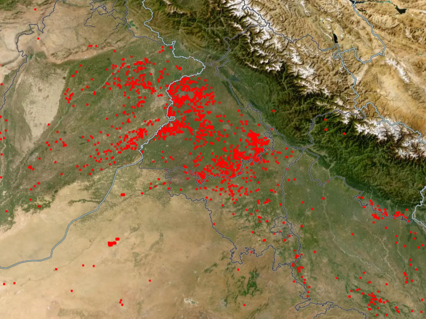 Amid blame game, Haryana govt releases NASA’s satellite images to back claims