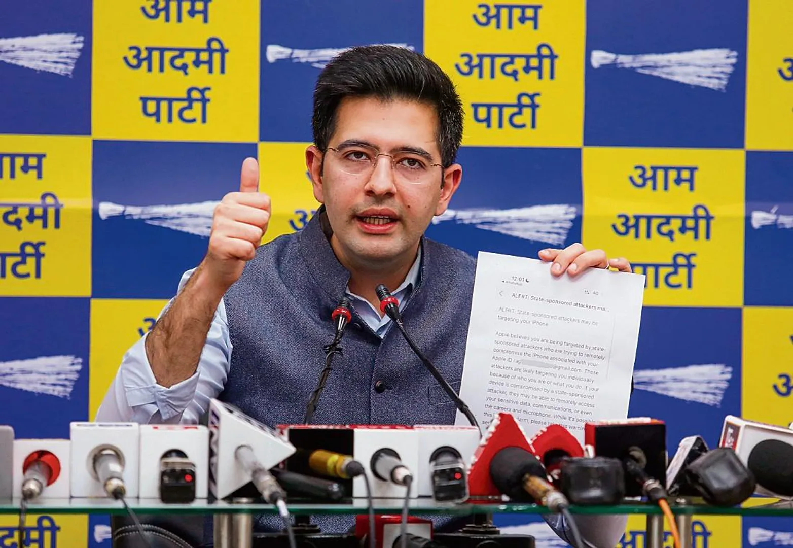 Supreme Court asks Raghav Chadha to extend 'unconditional apology' to Rajya Sabha Chair