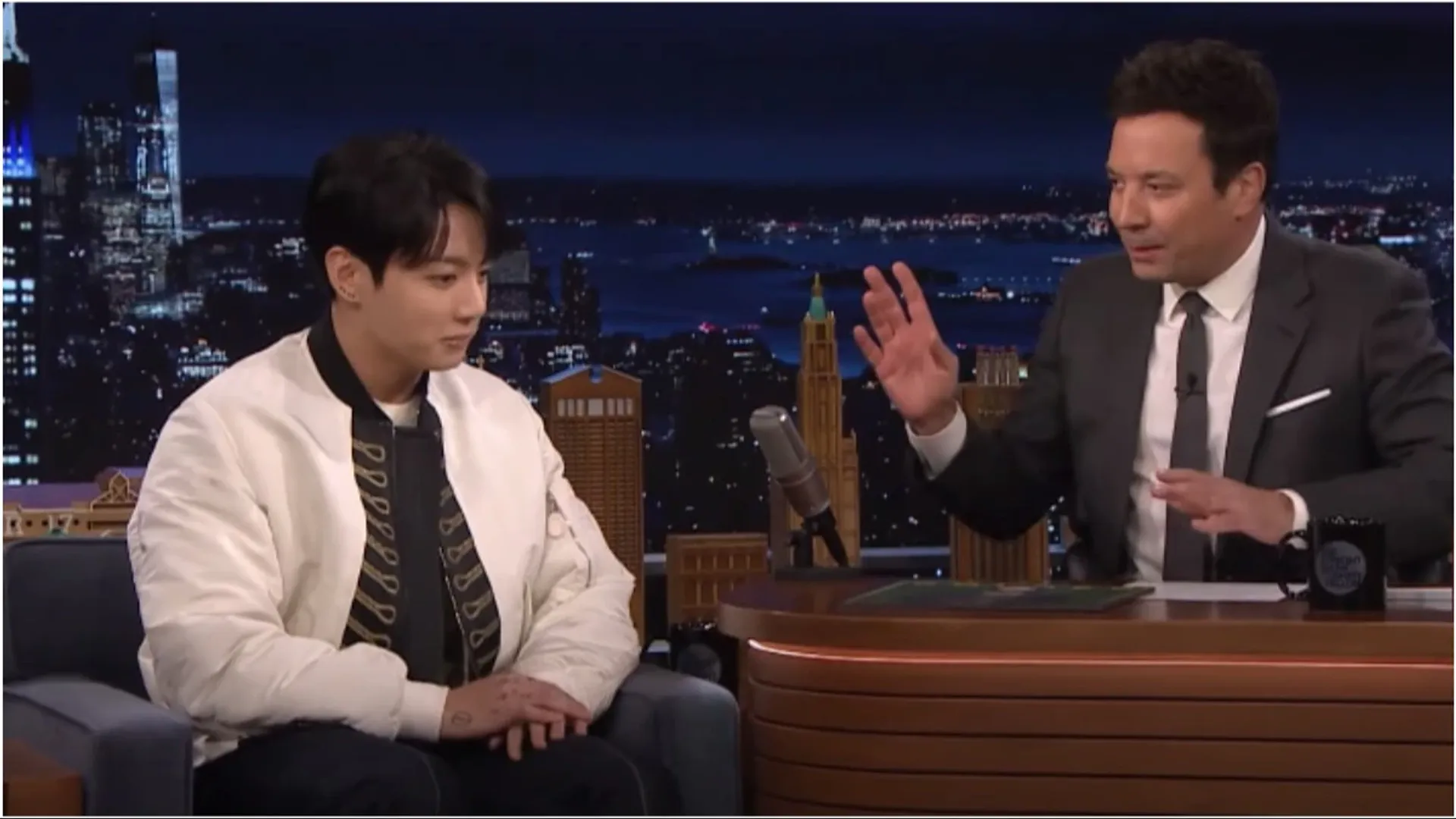 BTS' Jungkook shines on The Tonight Show, celebrates solo album, discusses BTS Journey