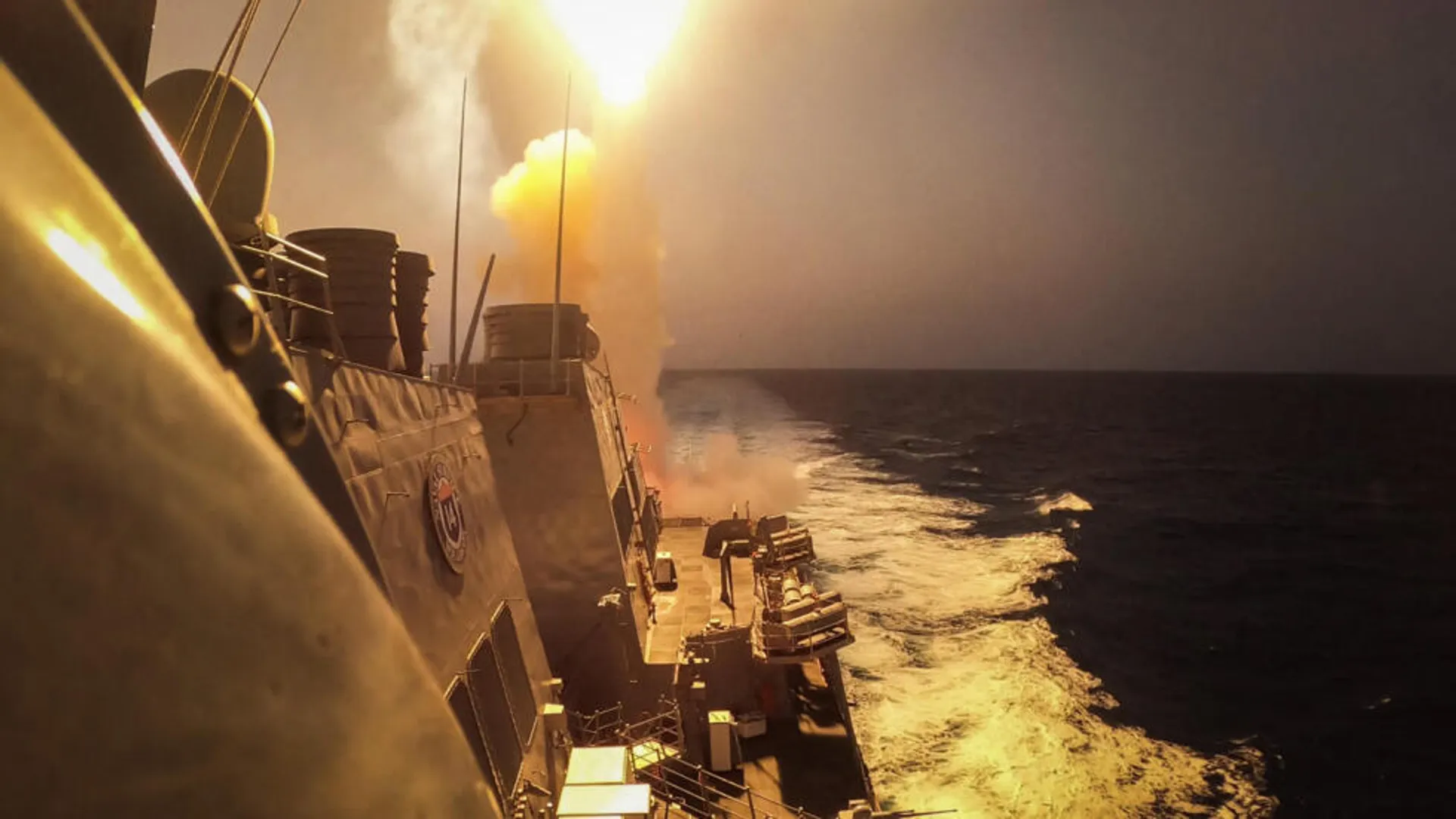 US warship shoots down drones launched from Houthi-held Yemen in the Red Sea