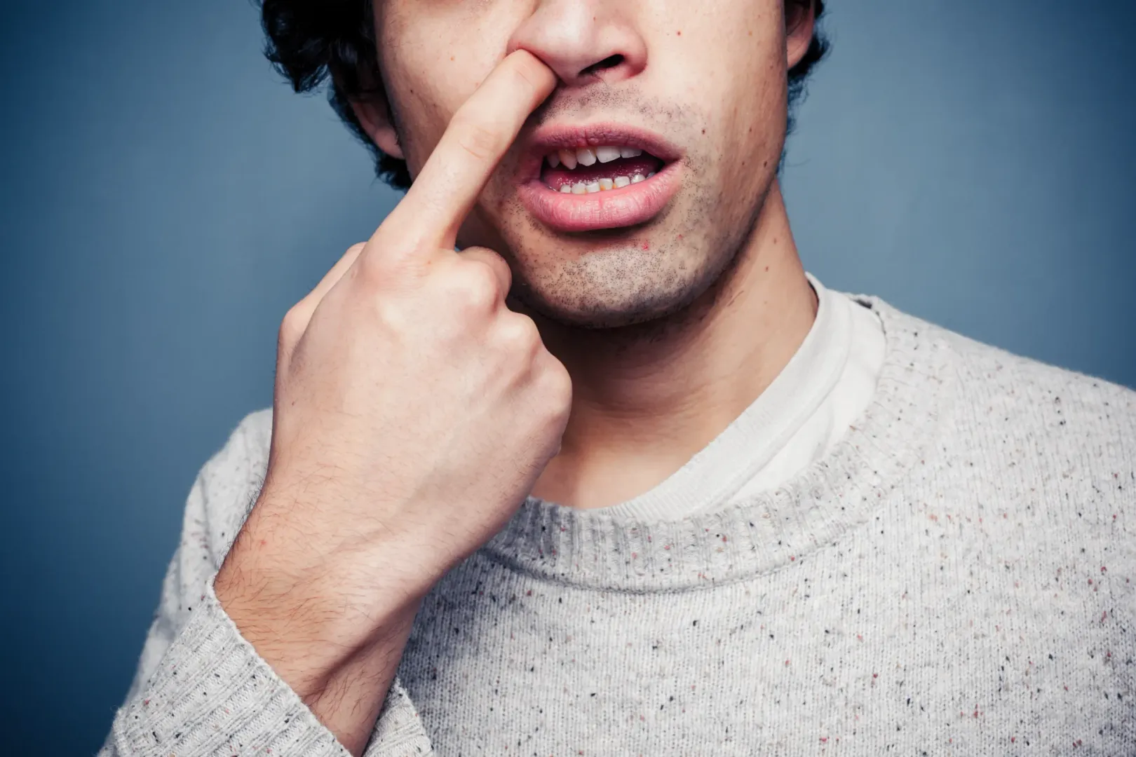 Nose picking can lead to dementia and Alzheimer's