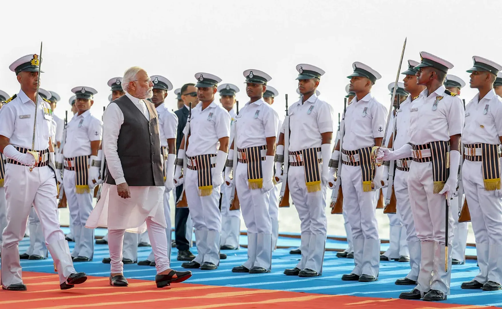 Prime Minister Modi to rename Navy ranks 'in line with Indian traditions'
