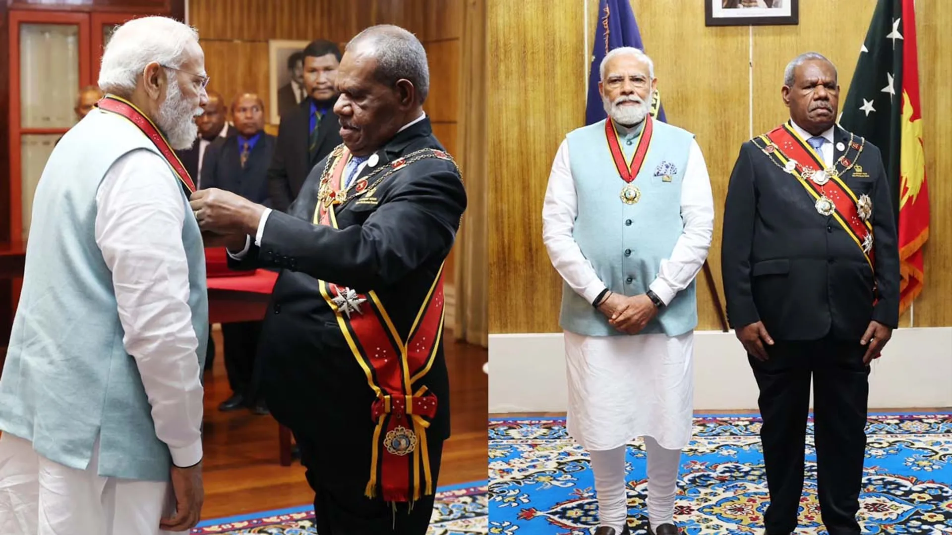 Prime Minister Modi honoured with highest national awards from 14 countries