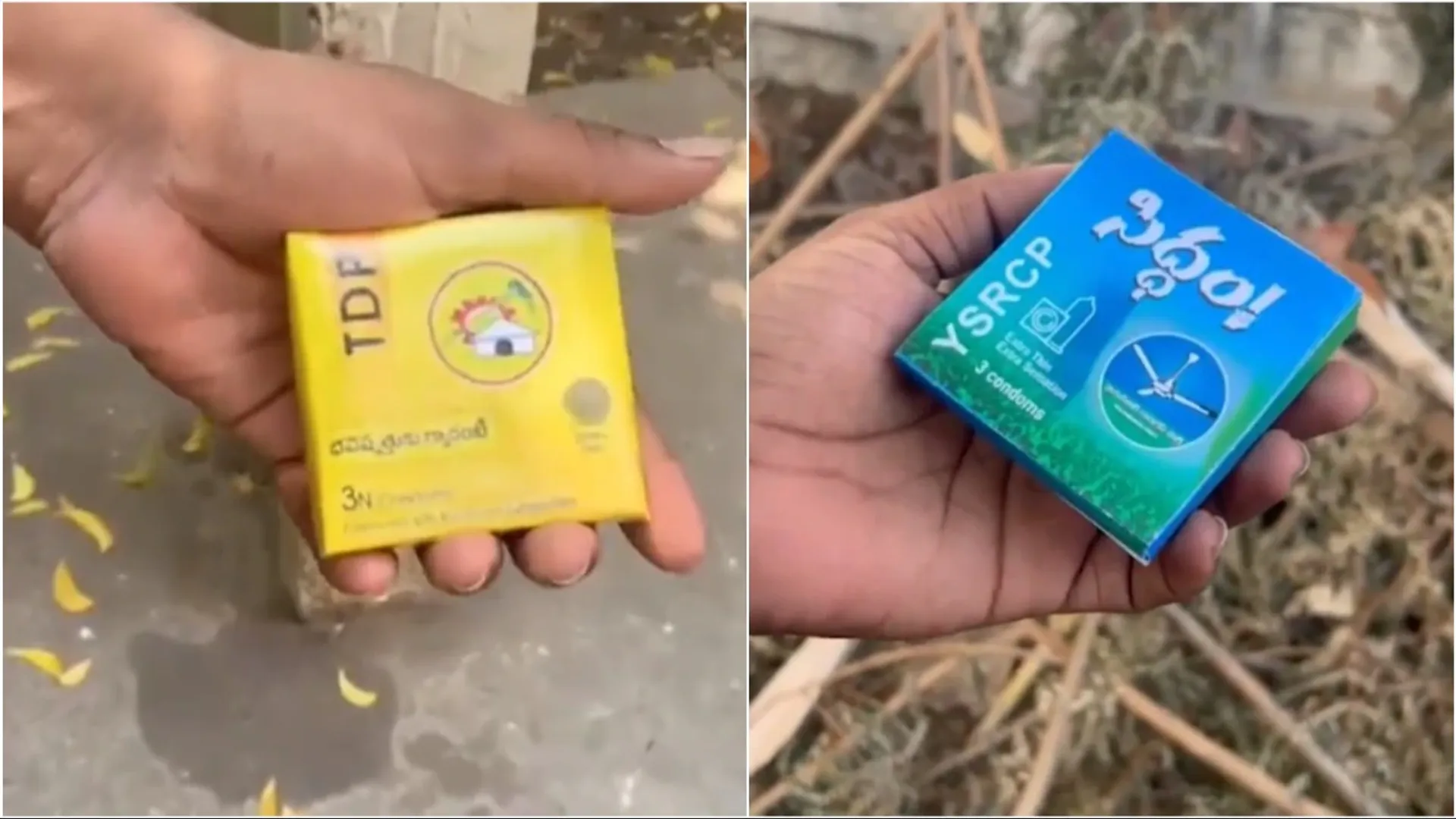 Andhra election campaign gains momentum with party-branded condom packets
