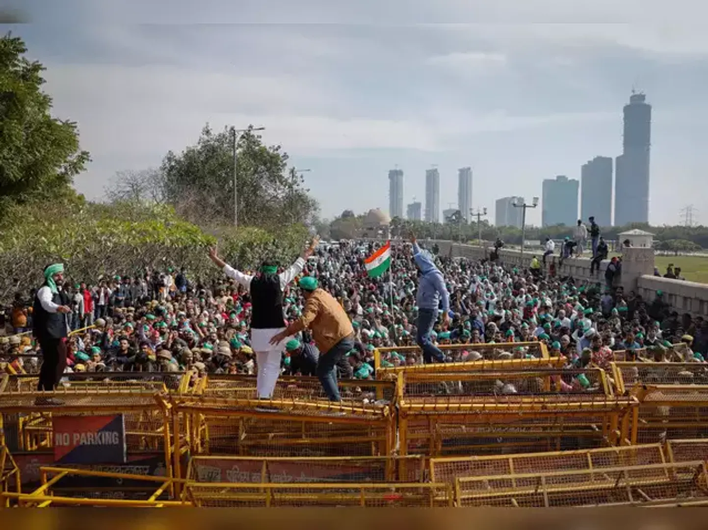 farmers march