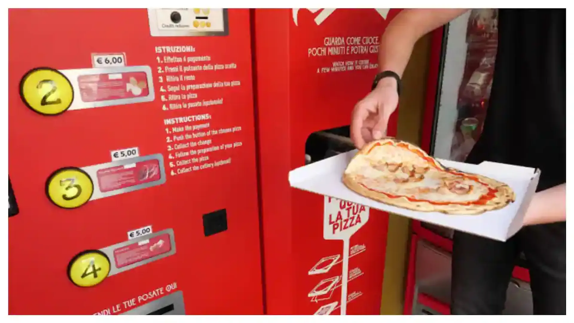 North India's first pizza ATM opens at Chandigarh's Sukhna Lake