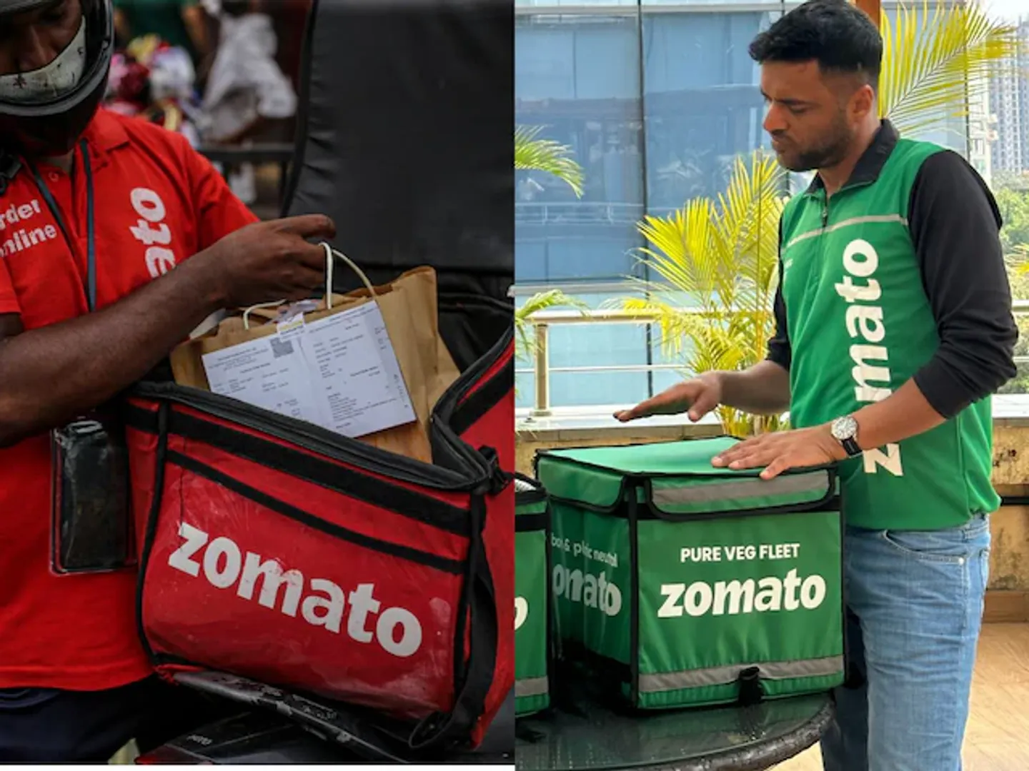 Zomato announces 'pure veg mode', CEO Steps Out to Deliver Orders 