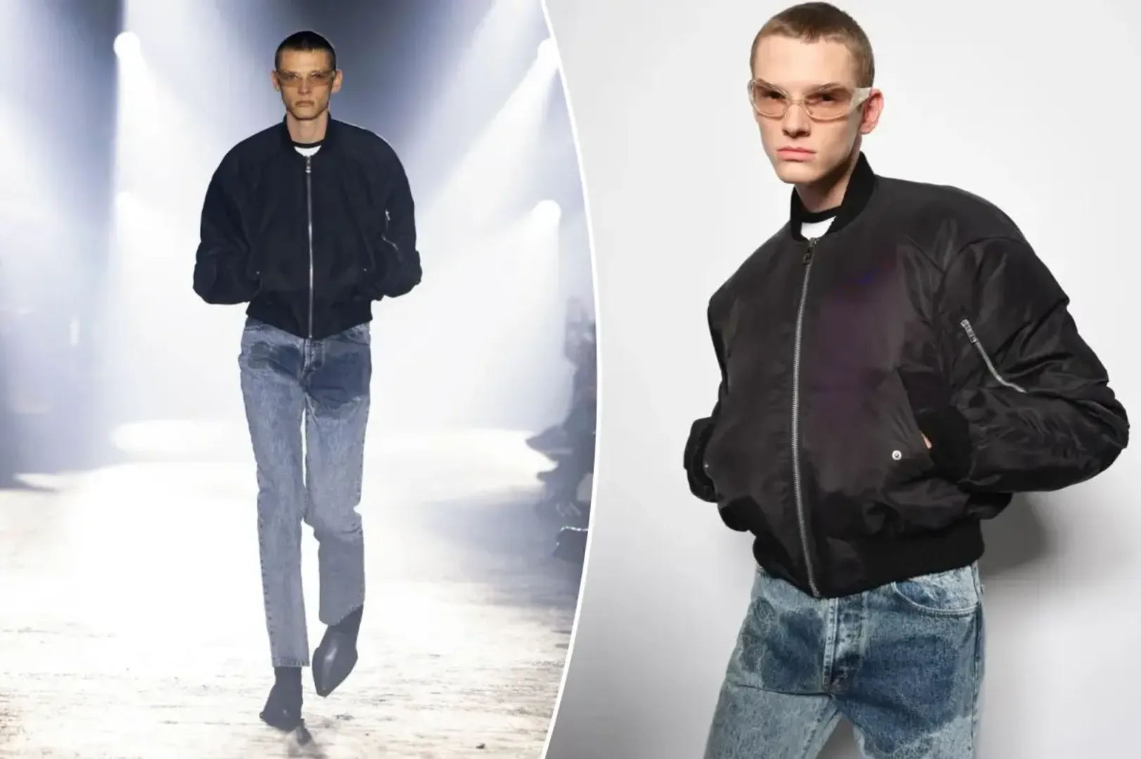 Controversial 'Pee Stain Denim' jeans sparks debate and disbelief on social media