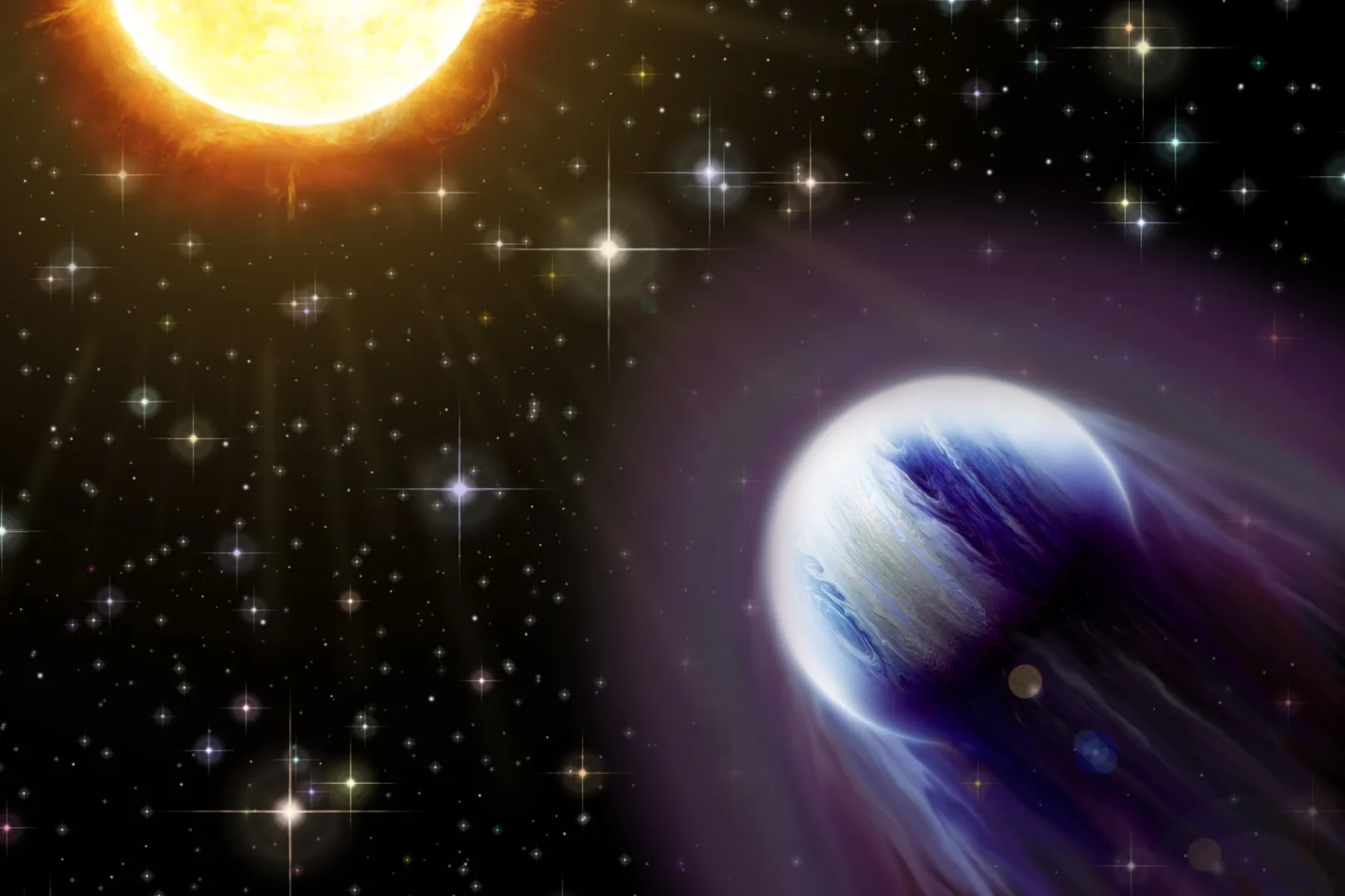 Researchers discover planet with density resembling cotton candy