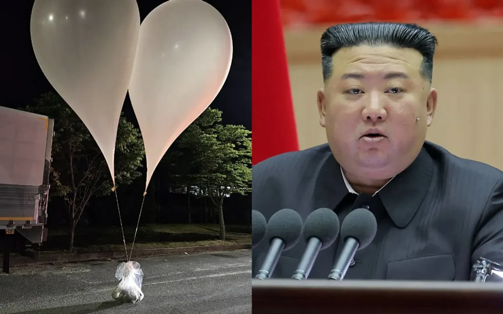 South Korea responds to Kim's trash balloons by blasting anti-North propaganda from speakers