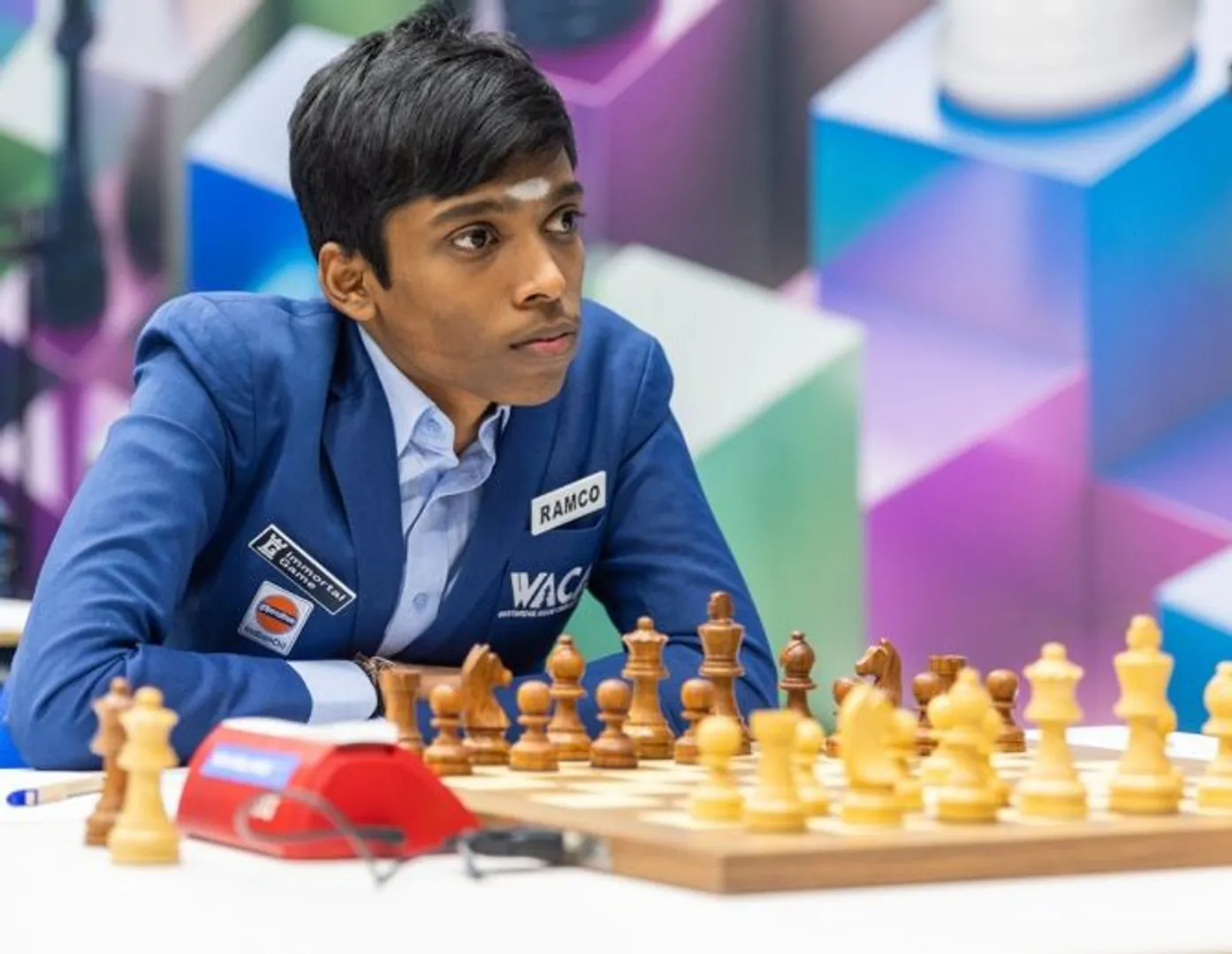 Grand Master R. Praggnanandhaa held to draw by Romanian opponent lower in rank