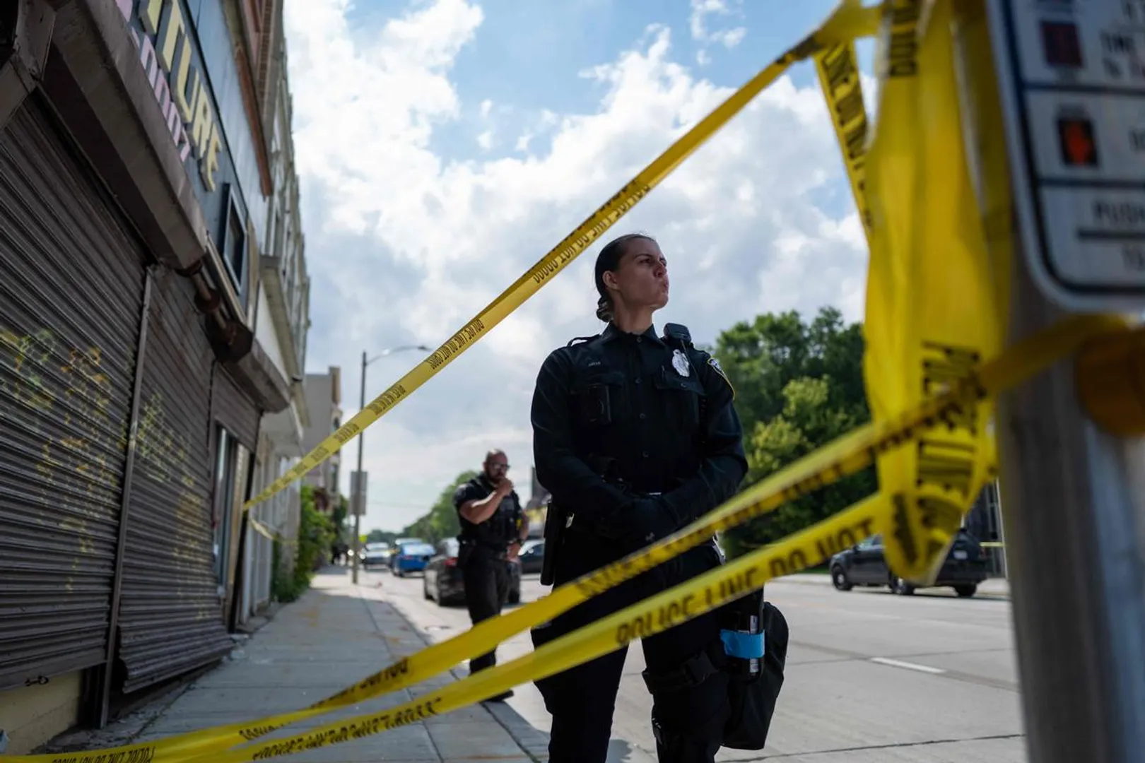 Man with knife shot down at Republican Convention days after Trump incident
