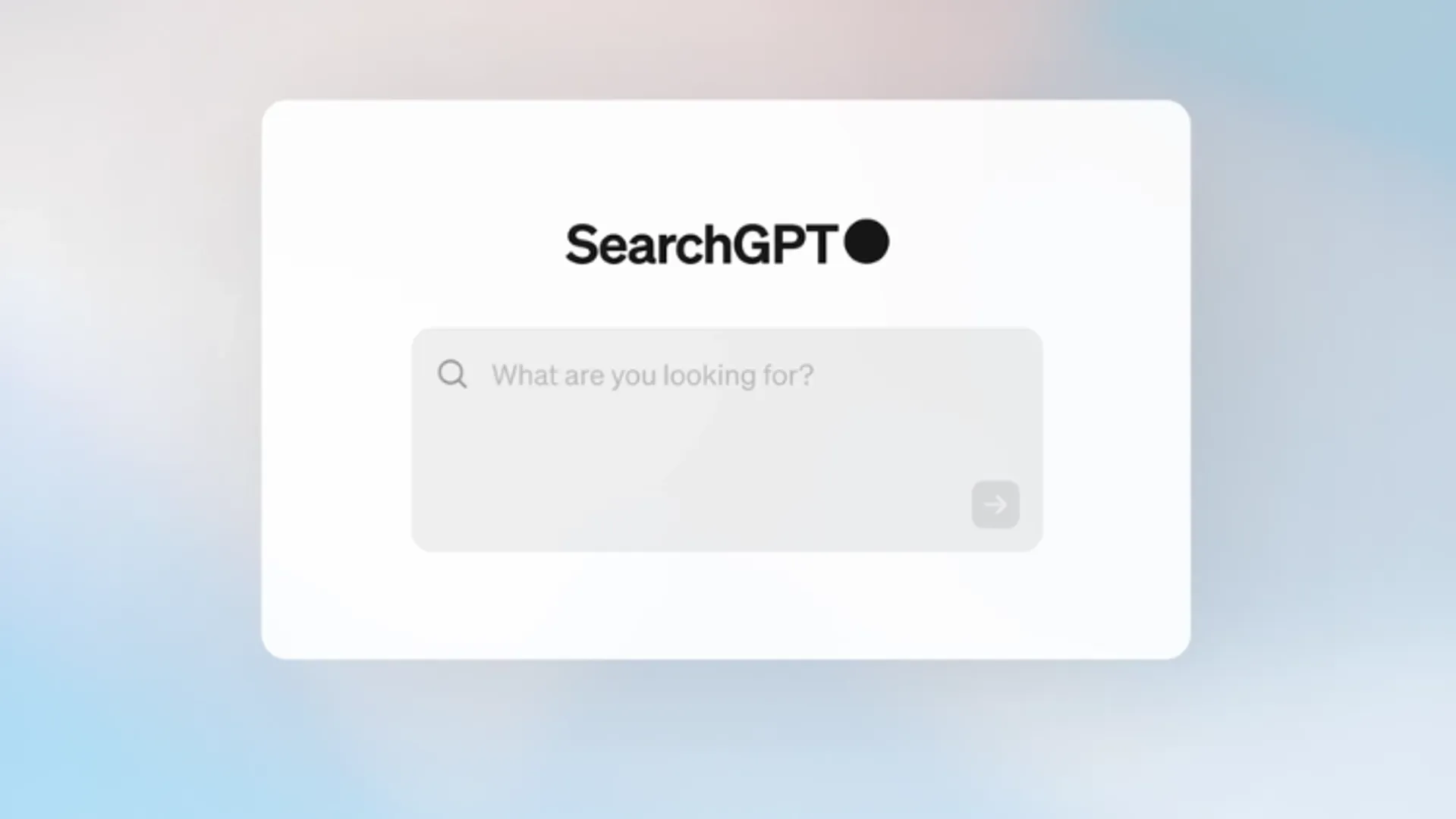 OpenAI tests smart new search engine SearchGPT