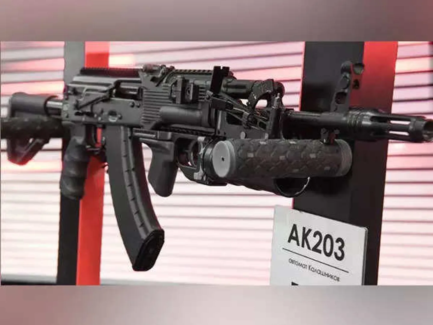 assault rifles