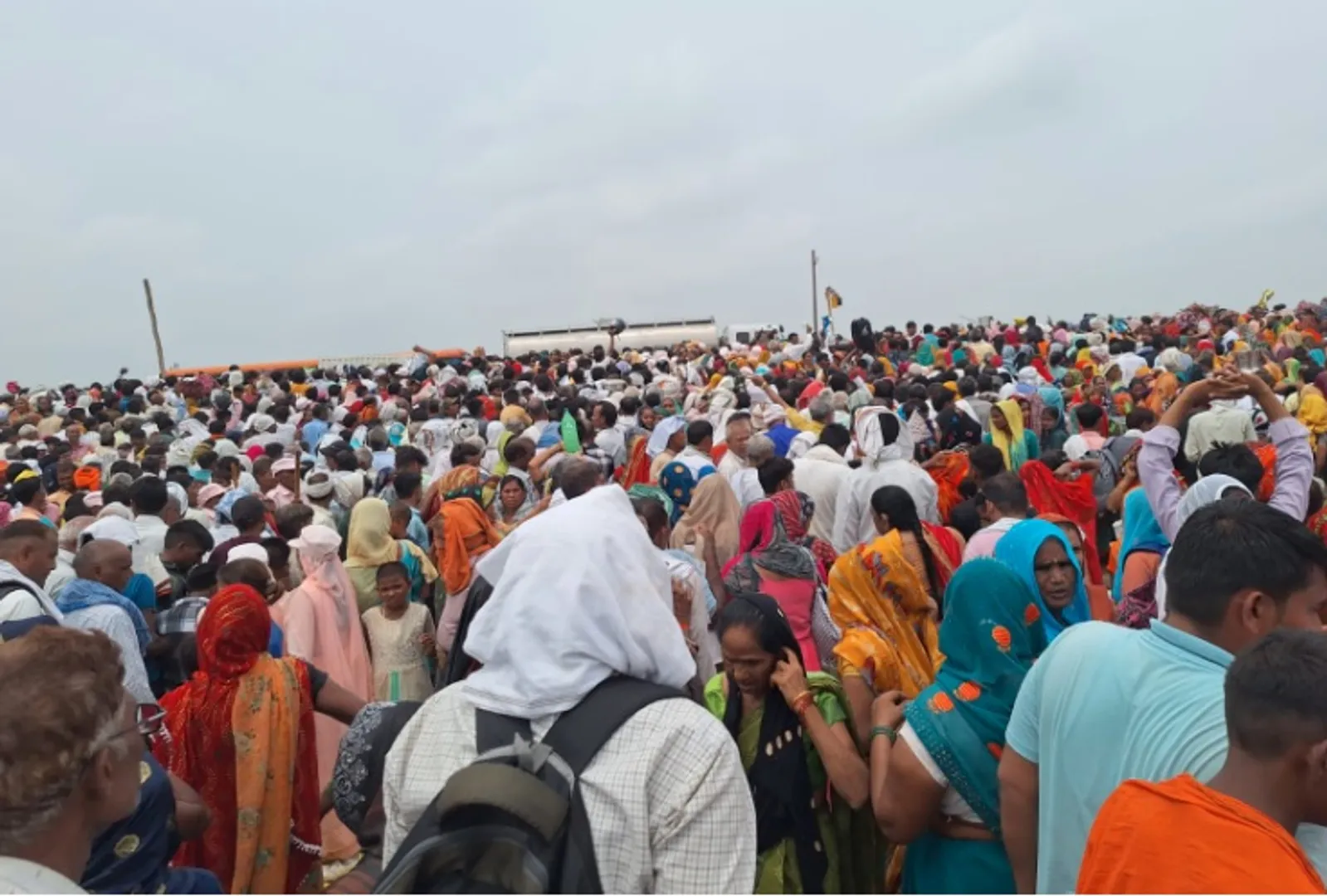 Centre and State announce Rs 2 lakh each for families of Hathras stampede victims